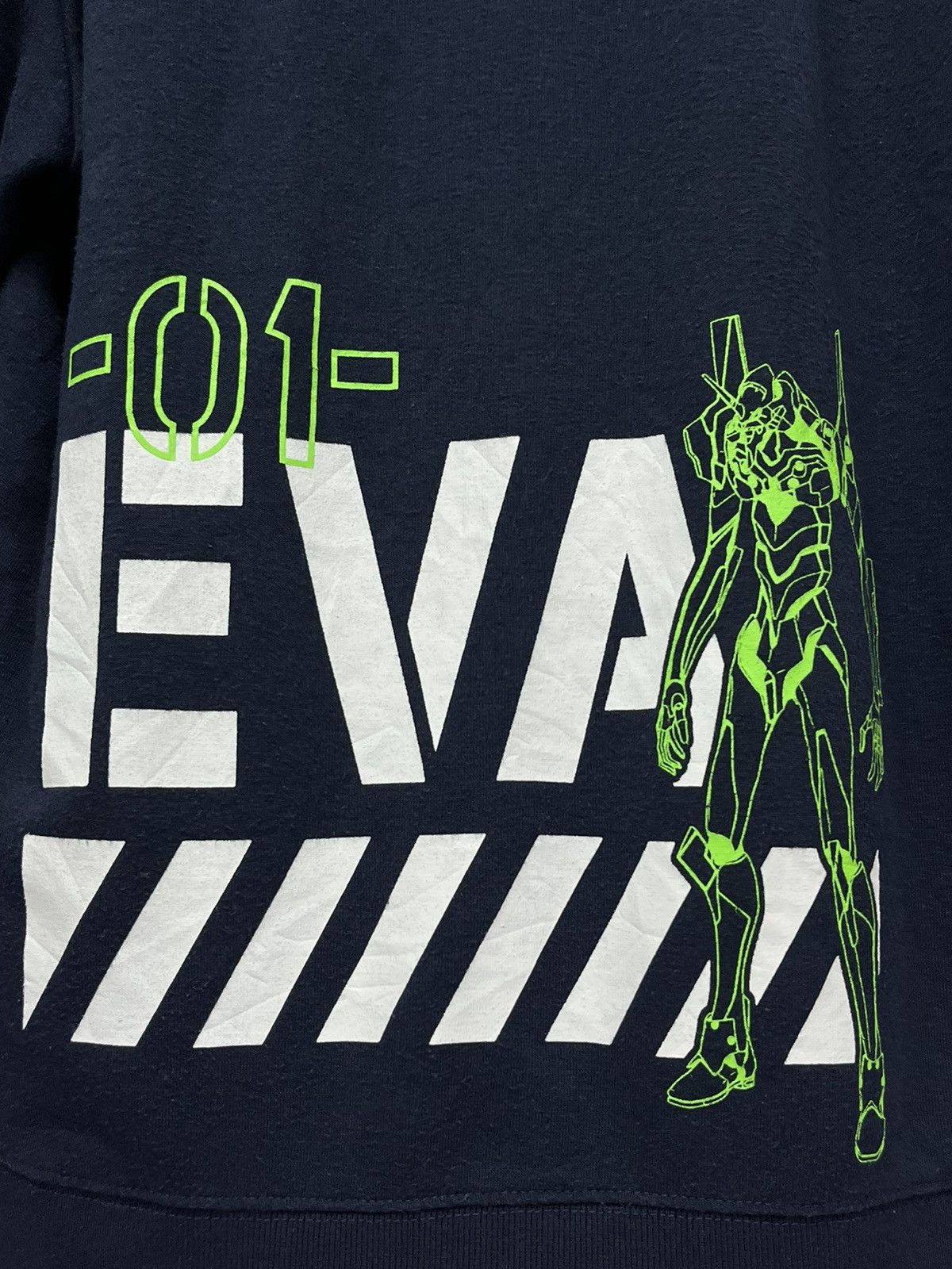 Anime 🔥VERY RARE🔥 EVANGELION EVA TEST TYPE-01 Sweater Hoodie Size US M / EU 48-50 / 2 - 2 Thumbnail