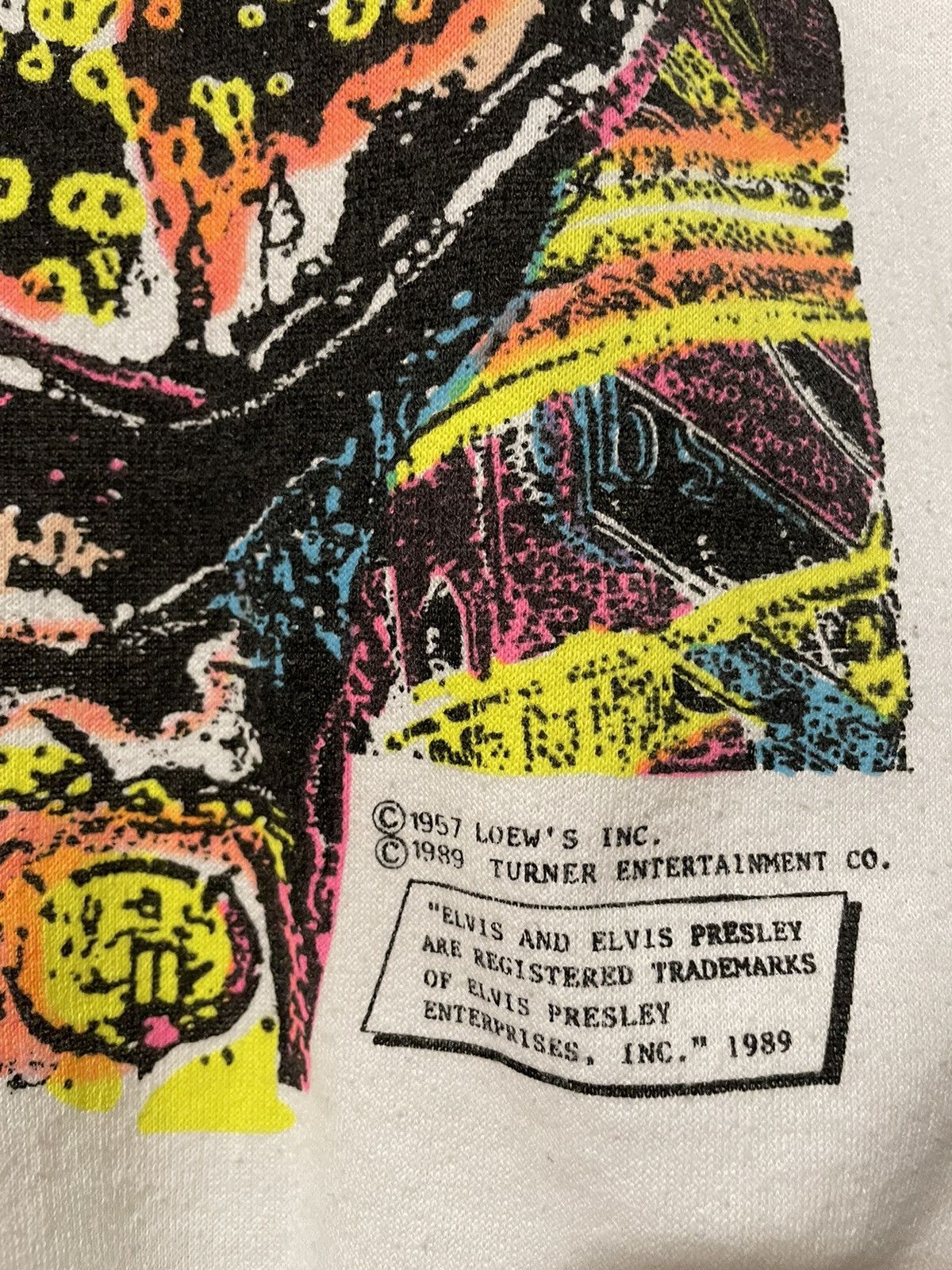Vintage Vintage 1989 Elvis Viva Las Vegas Sweatshirt Size US XL / EU 56 / 4 - 3 Thumbnail
