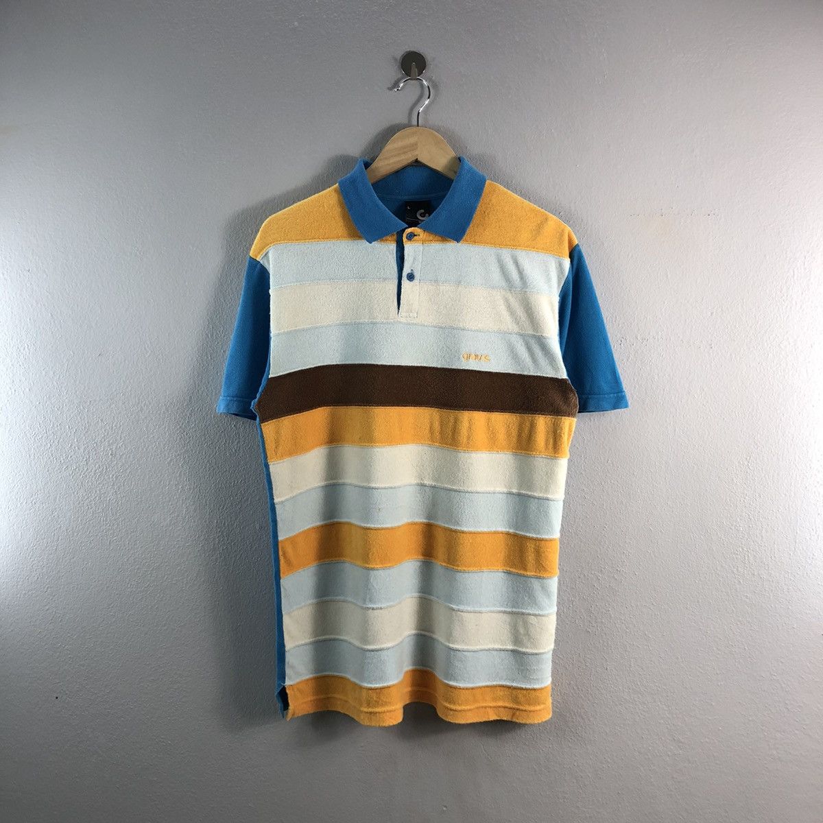 Gravis Skateboards Striped Collar Polos Shirt