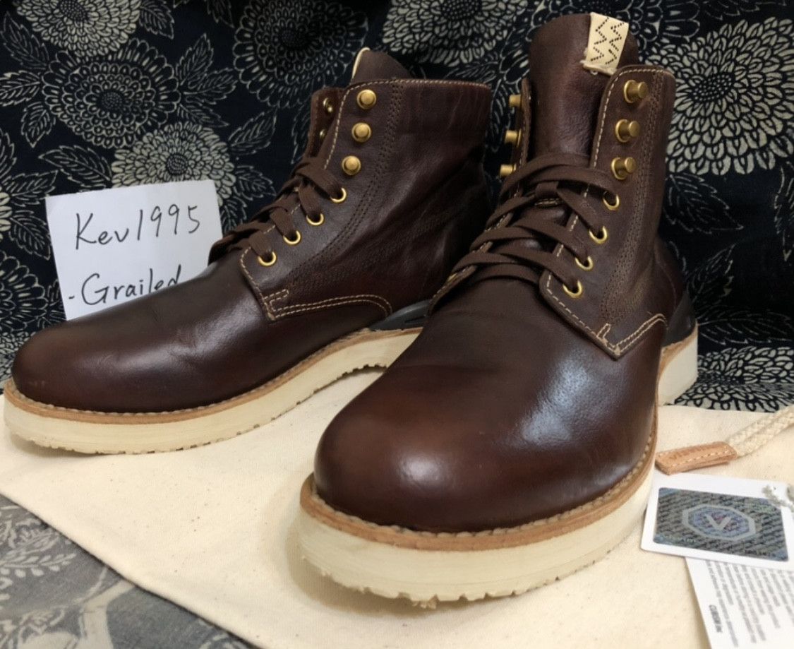 Visvim Visvim 18ss Virgil Boots-Folk (Horsehide) DK Brown | Grailed