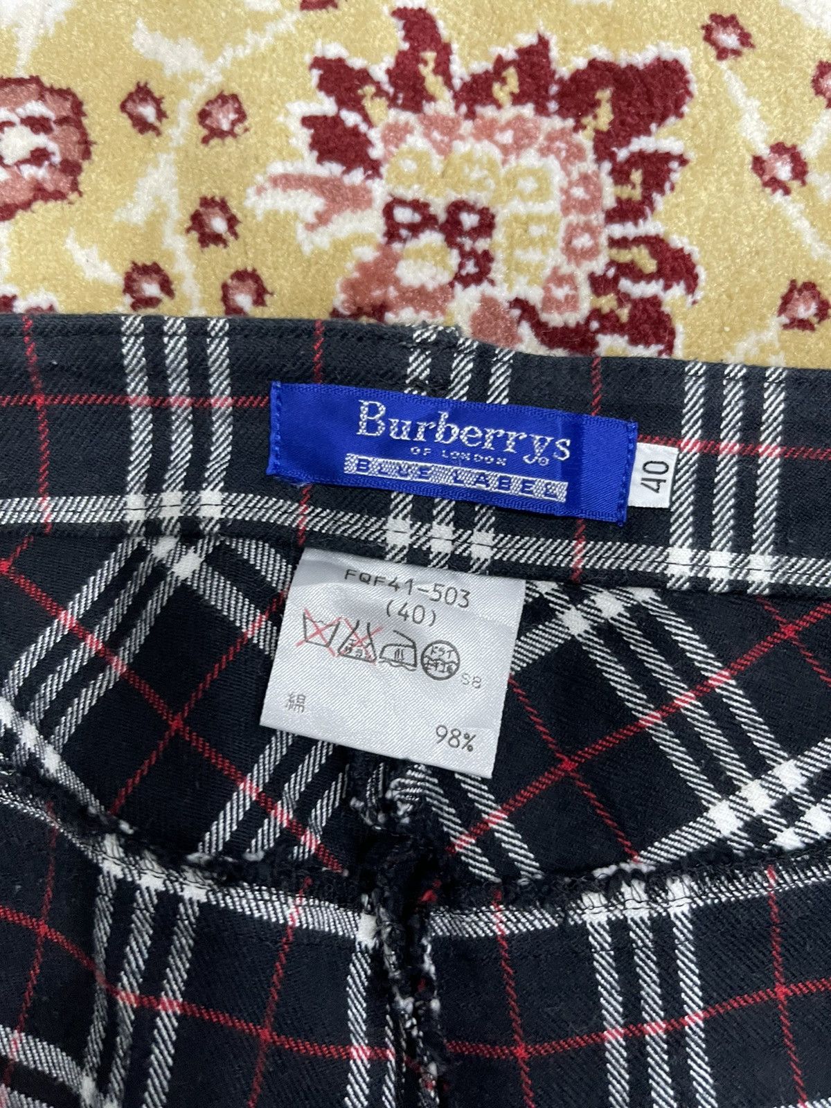 Burberry × Designer BURBERRYS NOVA CHECK PANT Size US 28 / EU 44 - 5 Thumbnail