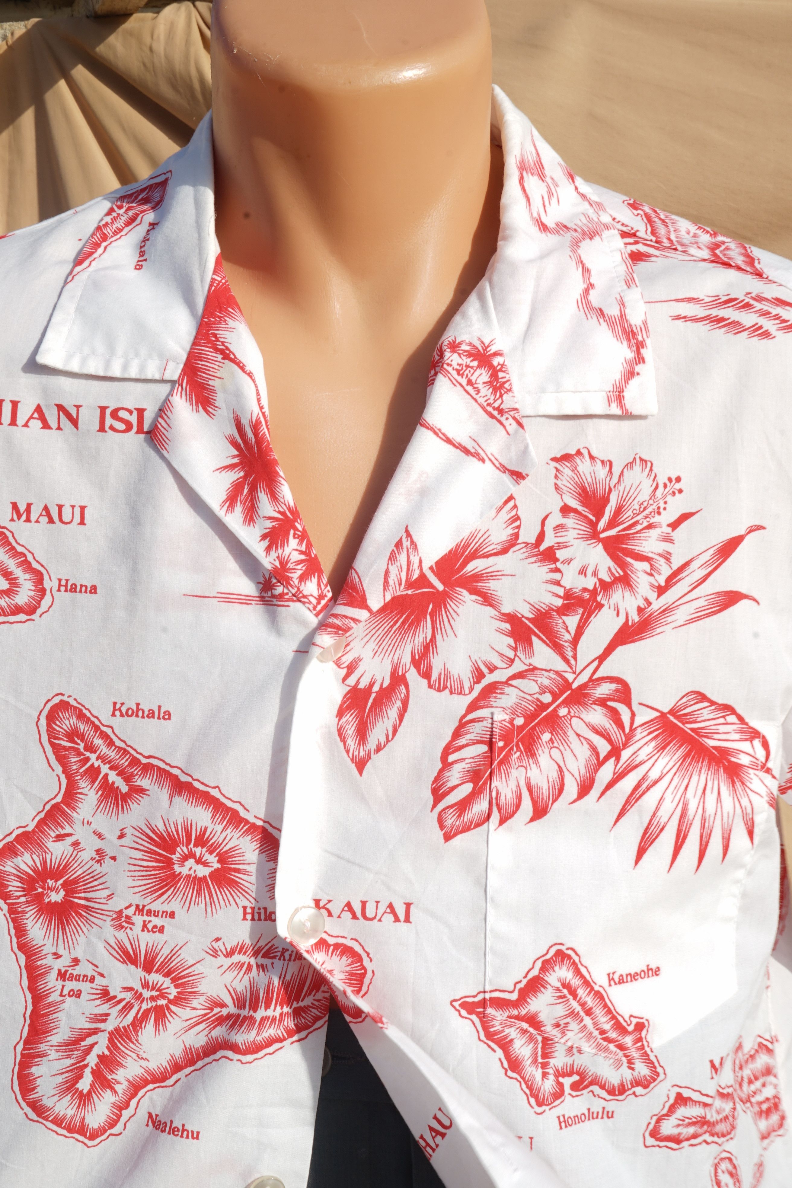 Vintage 1950 antique hawaiian shirt Size US S / EU 44-46 / 1 - 1 Thumbnail
