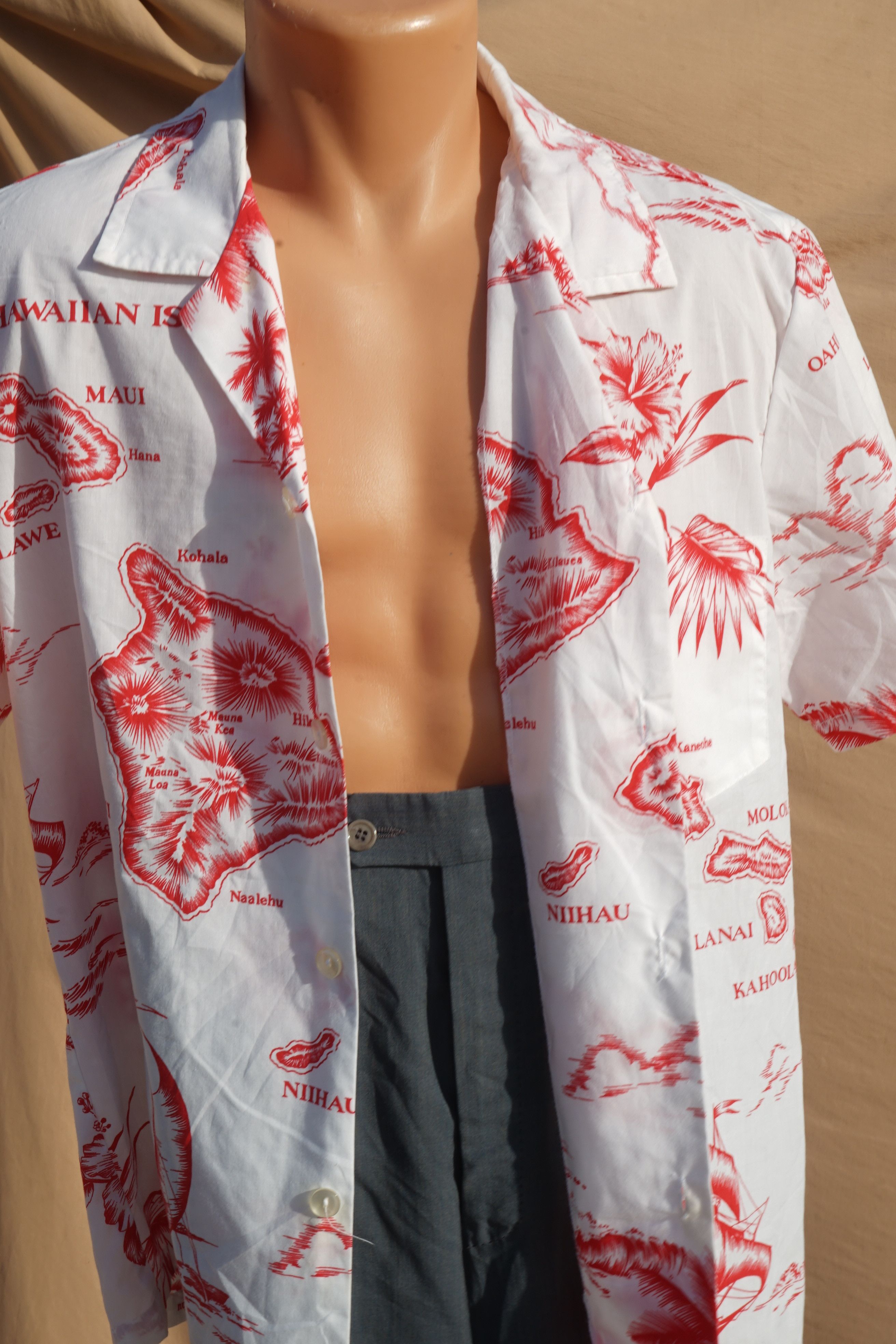 Vintage 1950 antique hawaiian shirt Size US S / EU 44-46 / 1 - 9 Thumbnail
