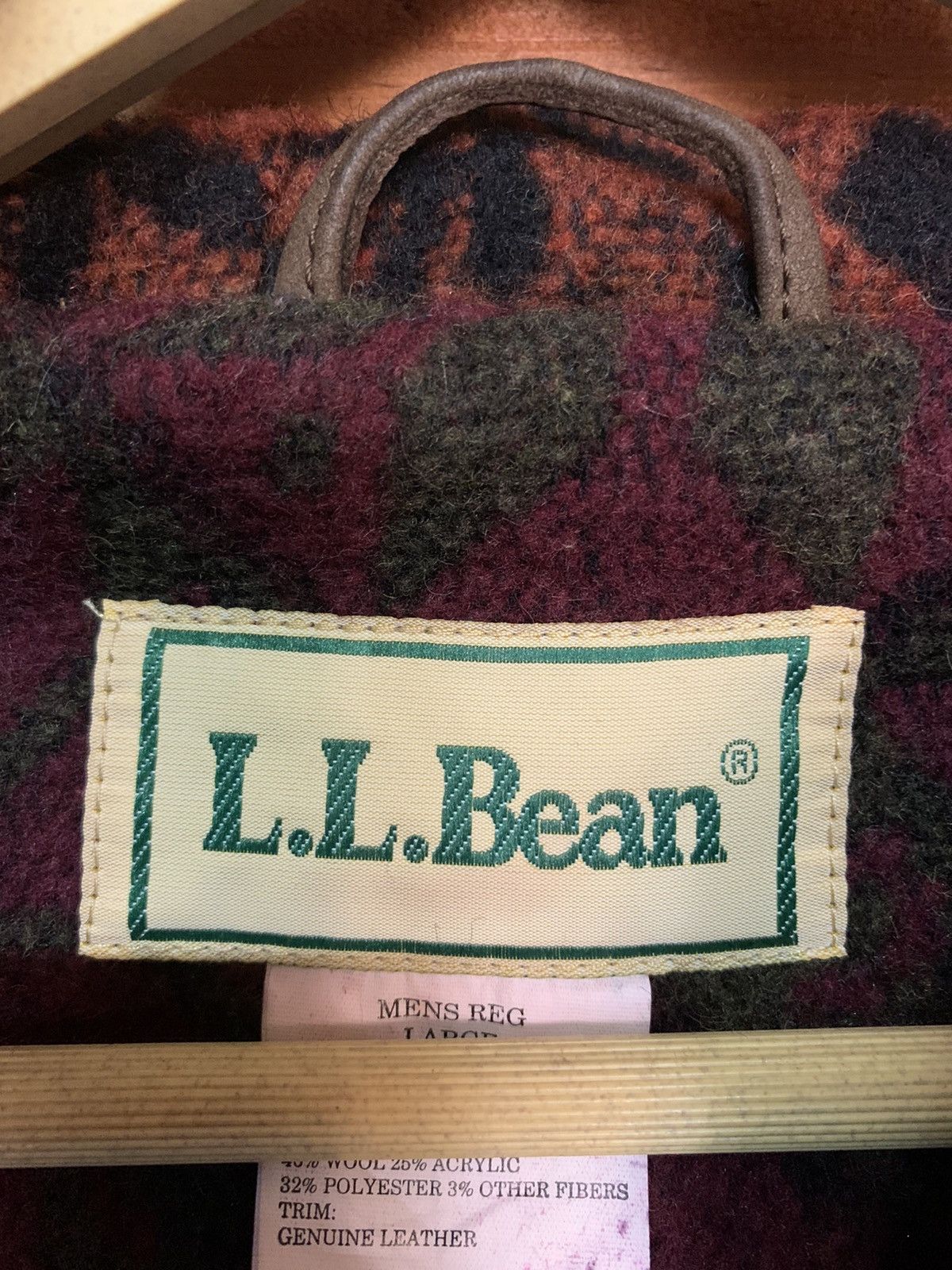 L.L. Bean Vintage LL BEAN Aztec Fleece Zipper Hoodie Size US L / EU 52-54 / 3 - 4 Thumbnail