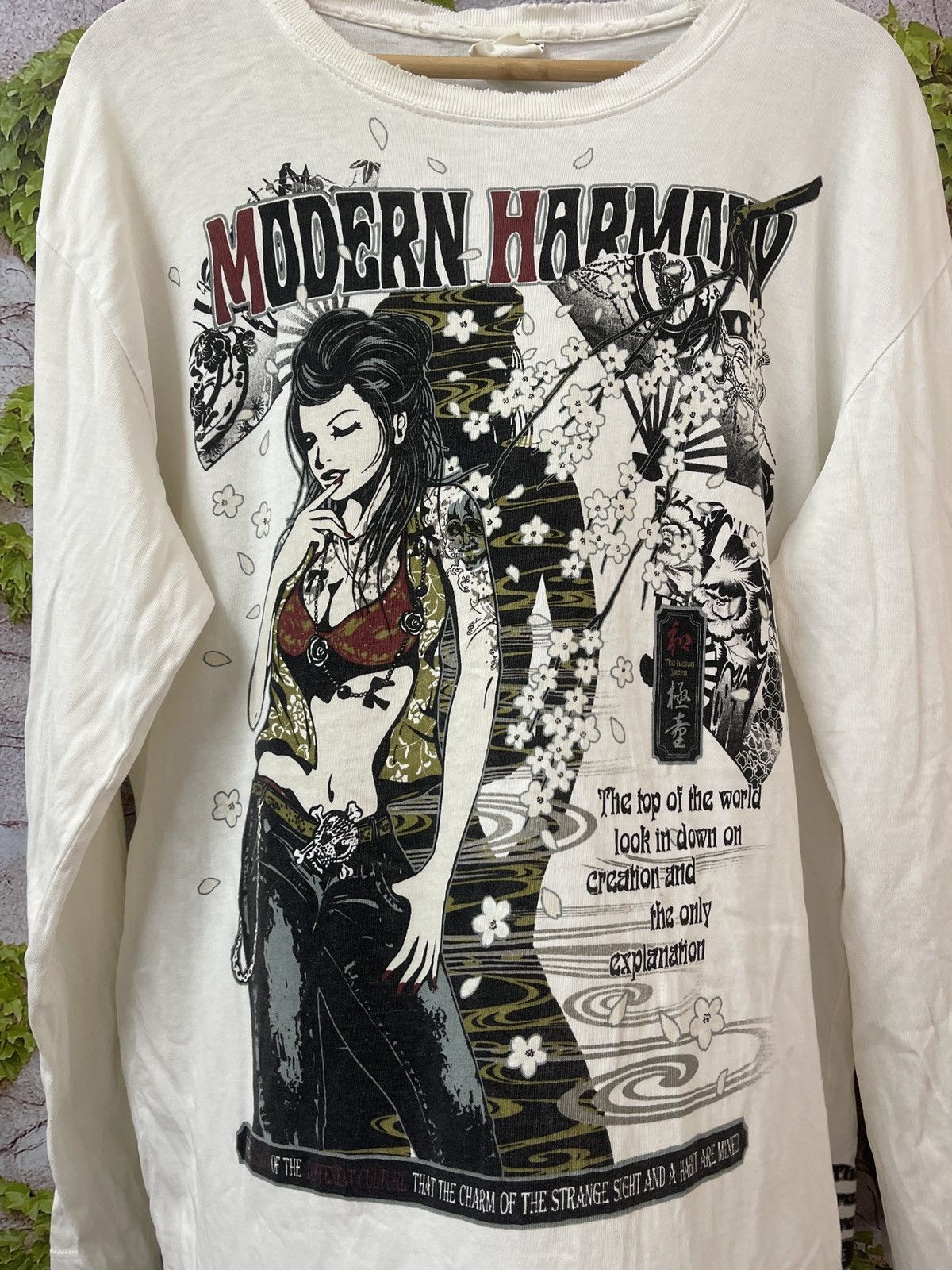 Japanese Brand VINTAGE MODERN HARMONY SUKAJAN TEE VERY RARE Size US XXL / EU 58 / 5 - 2 Thumbnail
