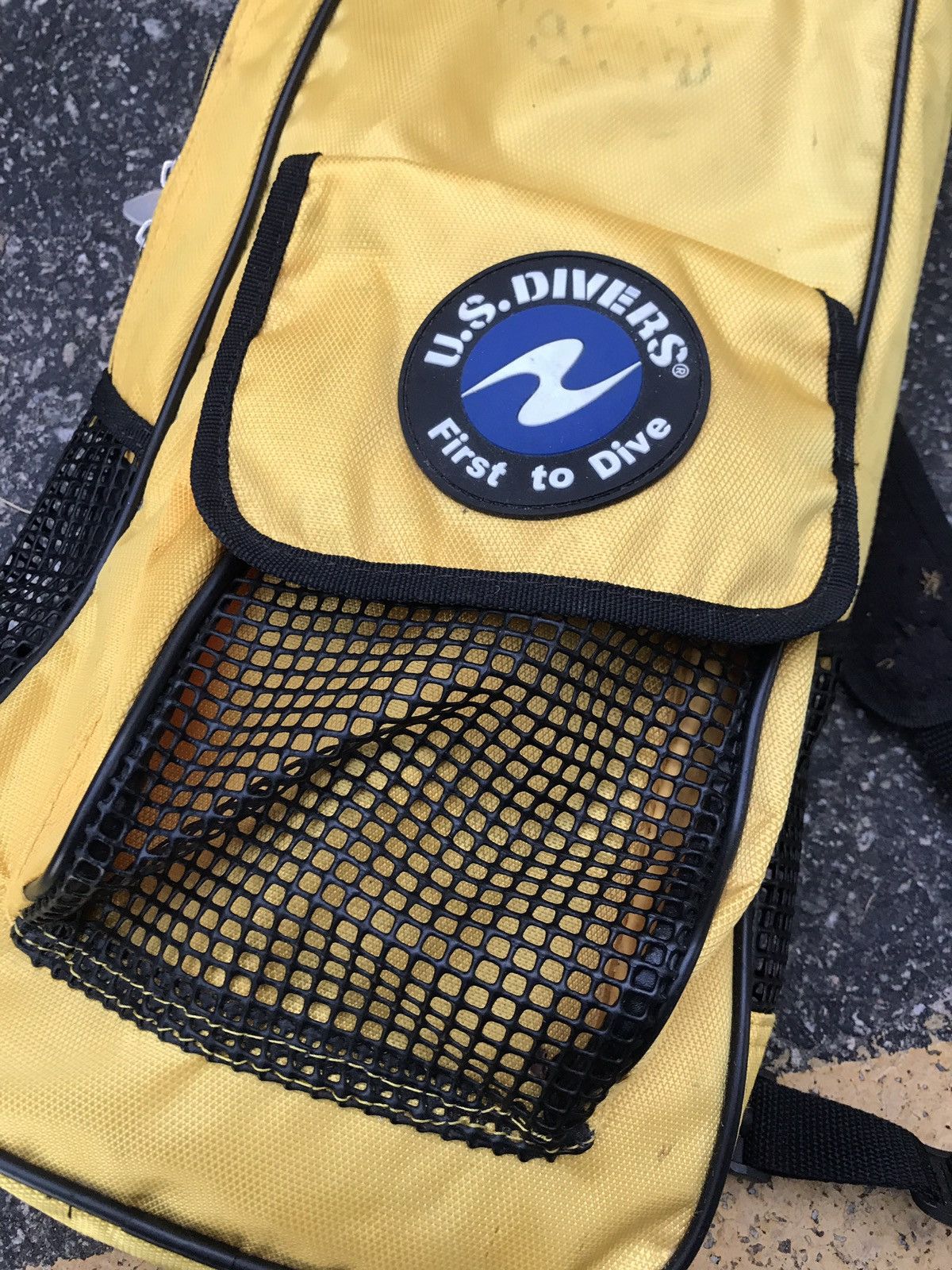Speedo Vintage Official U.S. Divers Scuba Bag Speedo Goggles Swim Size US 8.5 / EU 41-42 - 2 Thumbnail