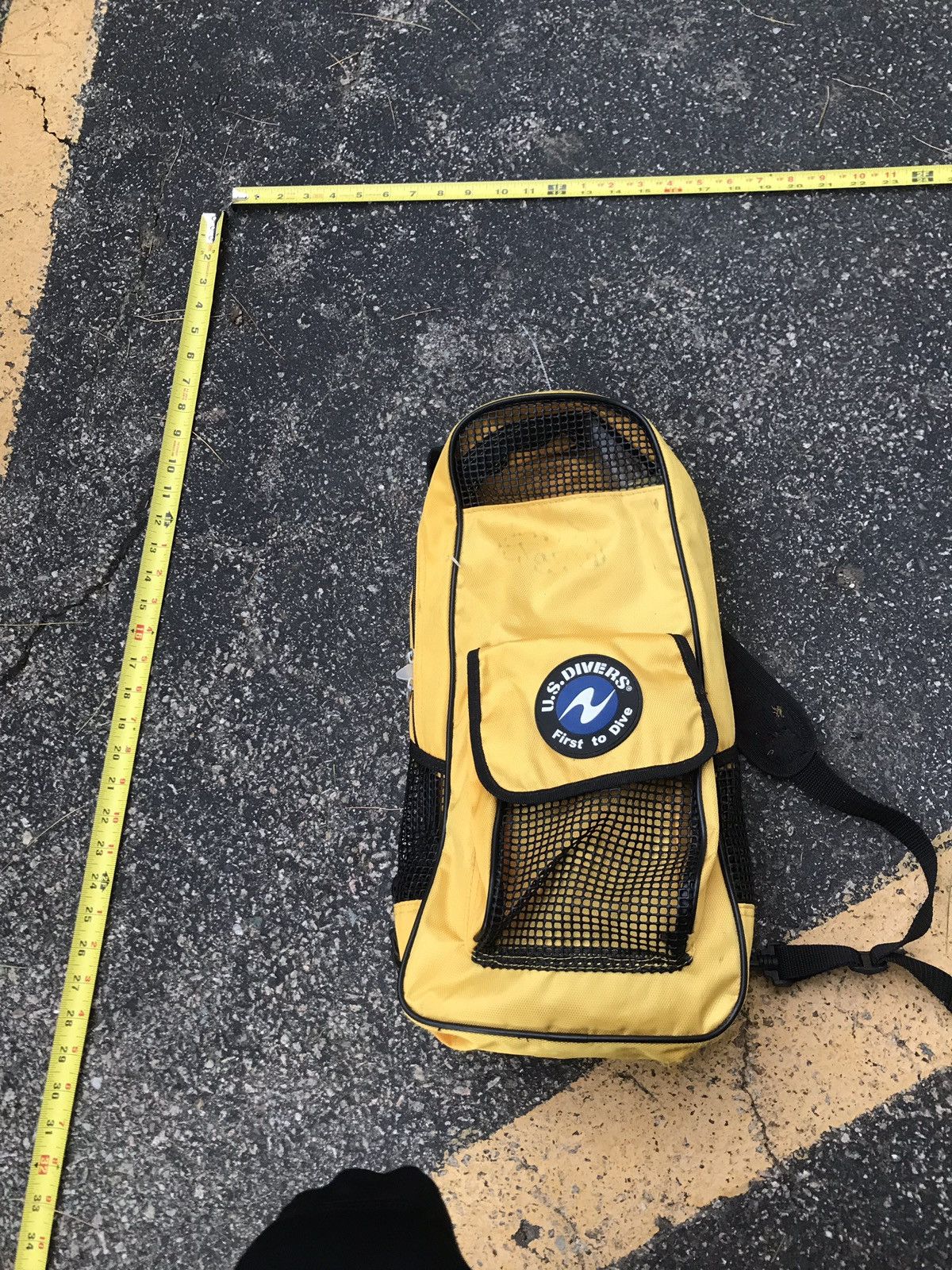 Speedo Vintage Official U.S. Divers Scuba Bag Speedo Goggles Swim Size US 8.5 / EU 41-42 - 4 Thumbnail