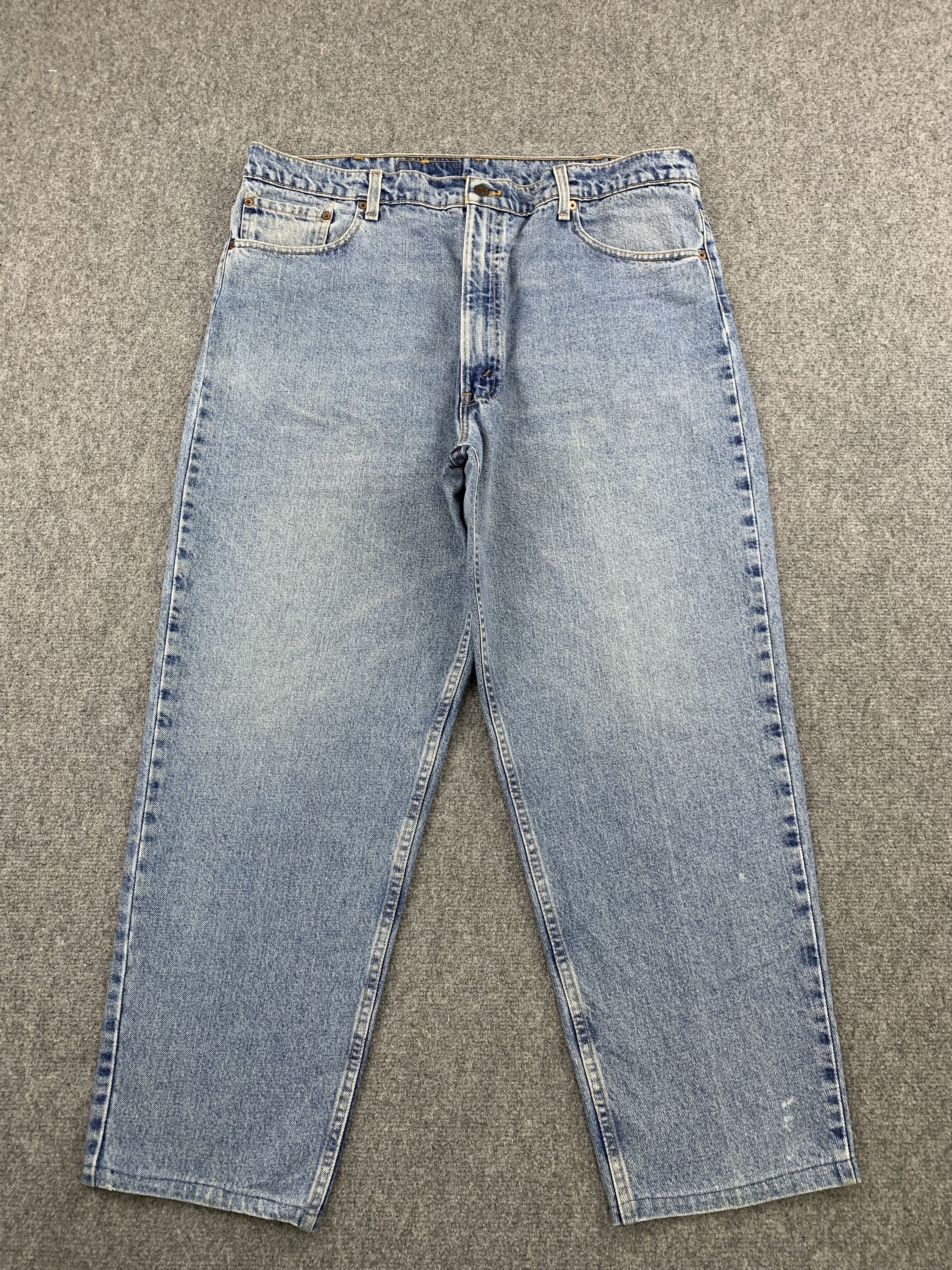 Levi's Vintage 90s Levis 550 Light Wash Jeans DP1873 Size US 40 / EU 56 - 1 Thumbnail