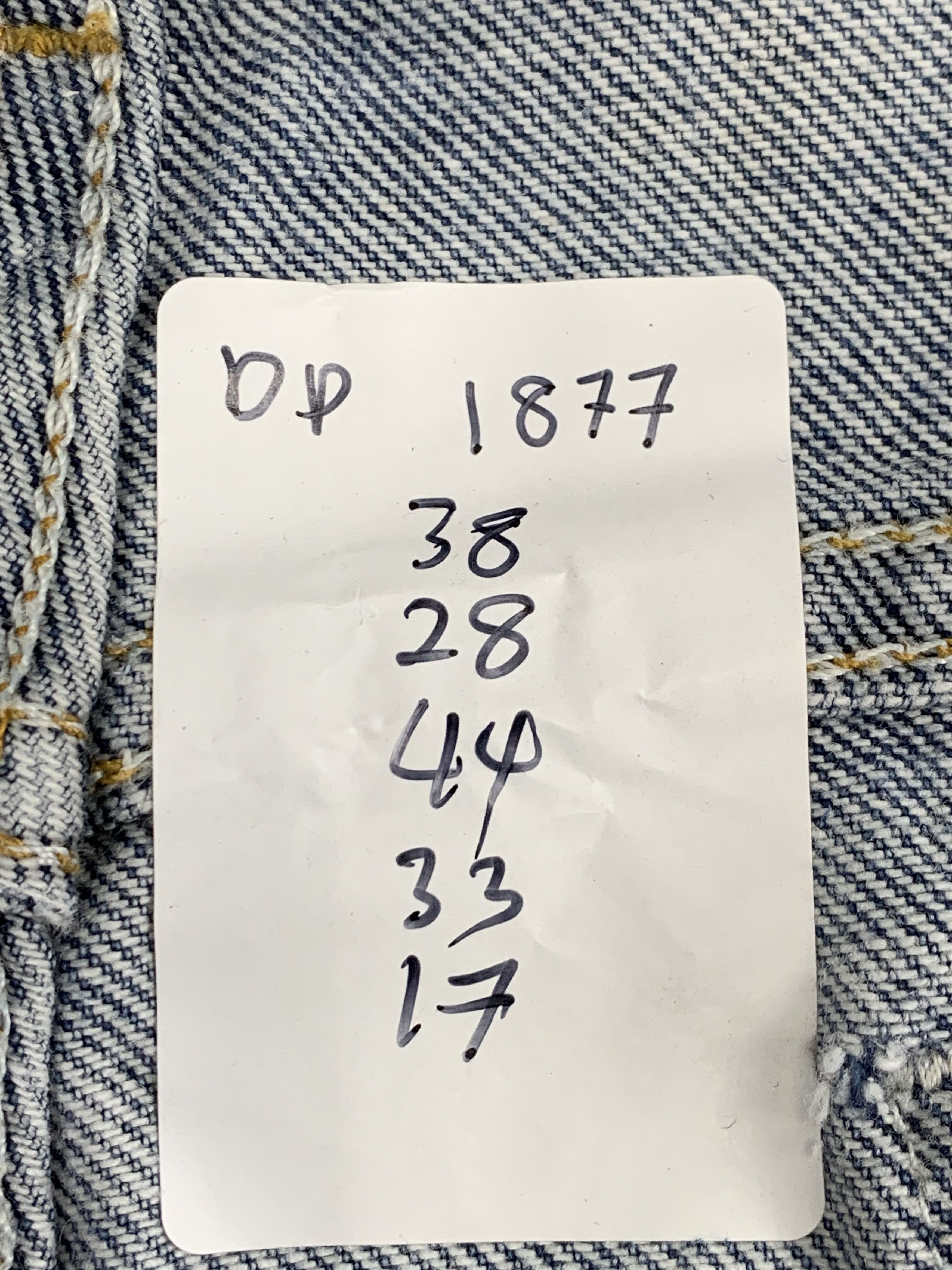 Levi's Vintage 90s Levis 540 Orange Tab Light Wash Jeans DP1877 Size US 38 / EU 54 - 13 Thumbnail