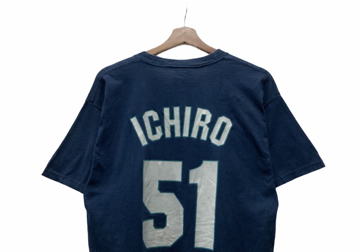 Hanes Vintage Mariners Seattle Ichiro 51 Streetwear MLB Tee Size US M / EU 48-50 / 2 - 6 Thumbnail