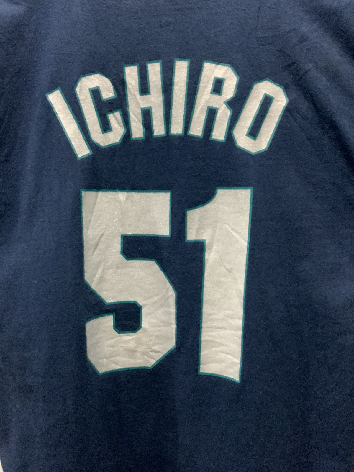 Hanes Vintage Mariners Seattle Ichiro 51 Streetwear MLB Tee Size US M / EU 48-50 / 2 - 8 Thumbnail
