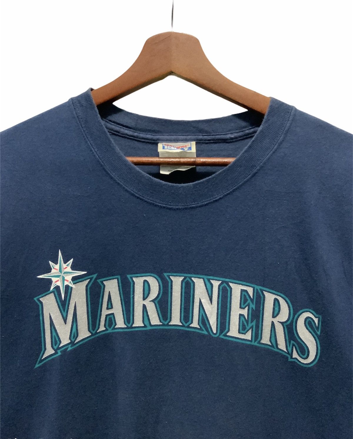 Hanes Vintage Mariners Seattle Ichiro 51 Streetwear MLB Tee Size US M / EU 48-50 / 2 - 4 Thumbnail