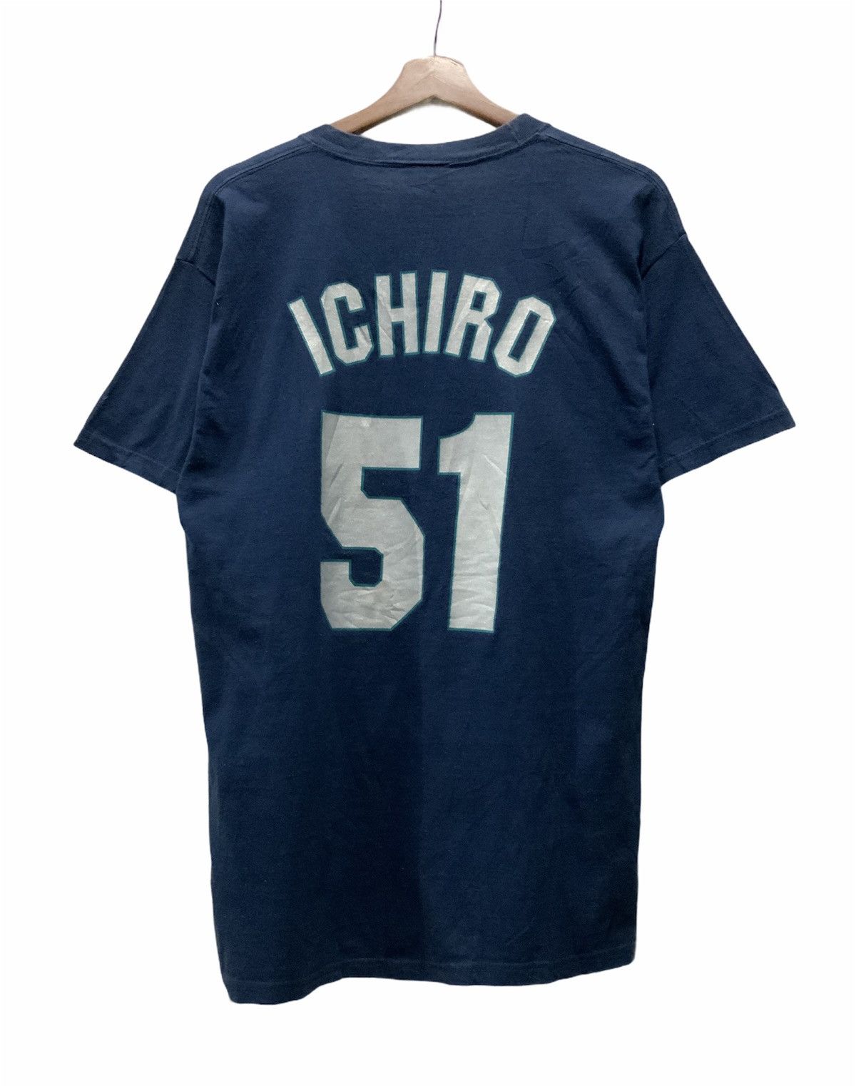 Hanes Vintage Mariners Seattle Ichiro 51 Streetwear MLB Tee Size US M / EU 48-50 / 2 - 5 Thumbnail