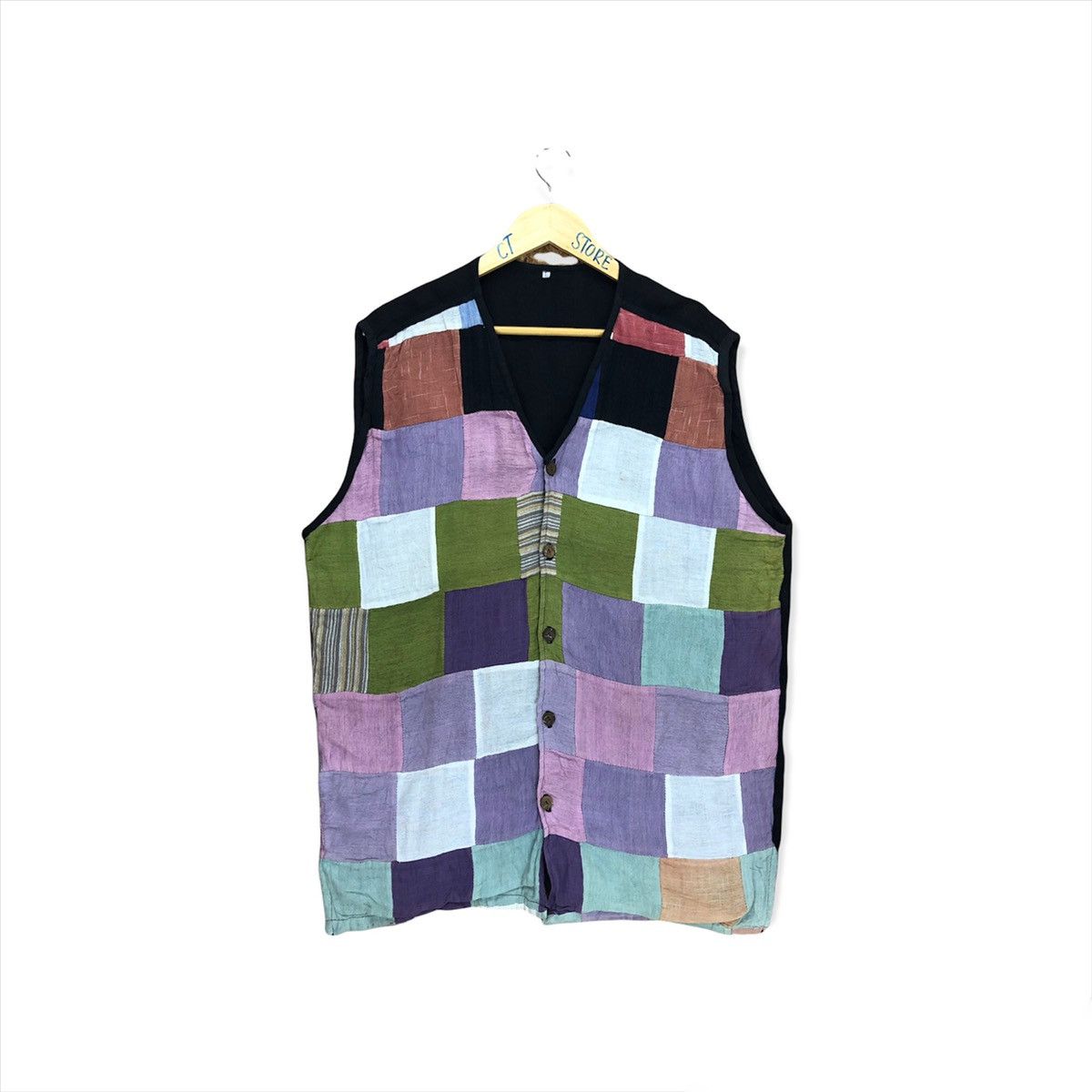 Patchwork Vest