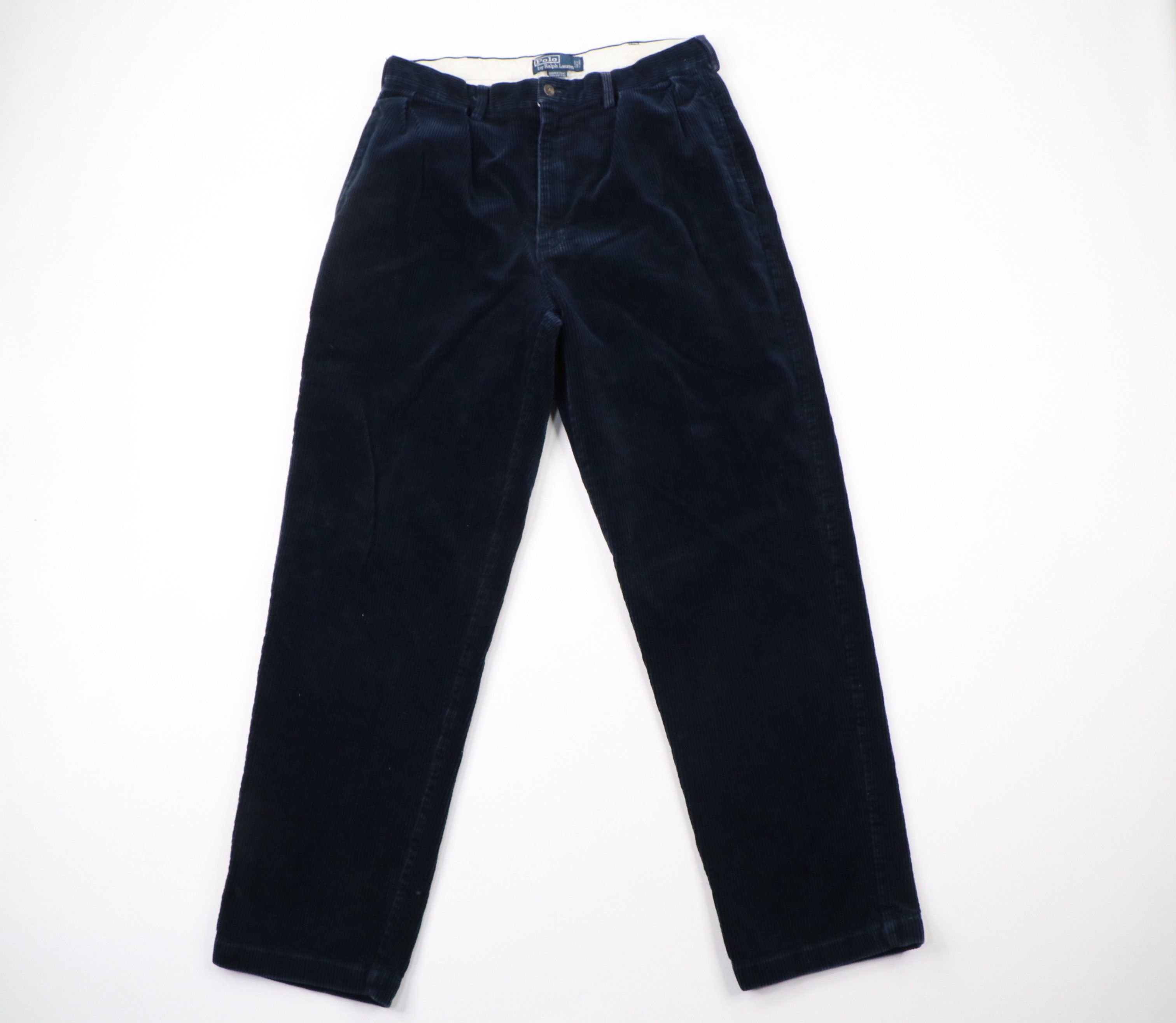 Ralph Lauren Vintage 90s Ralph Lauren Andrew Heavyweight Corduroy Pants Size US 34 / EU 50 - 1 Thumbnail