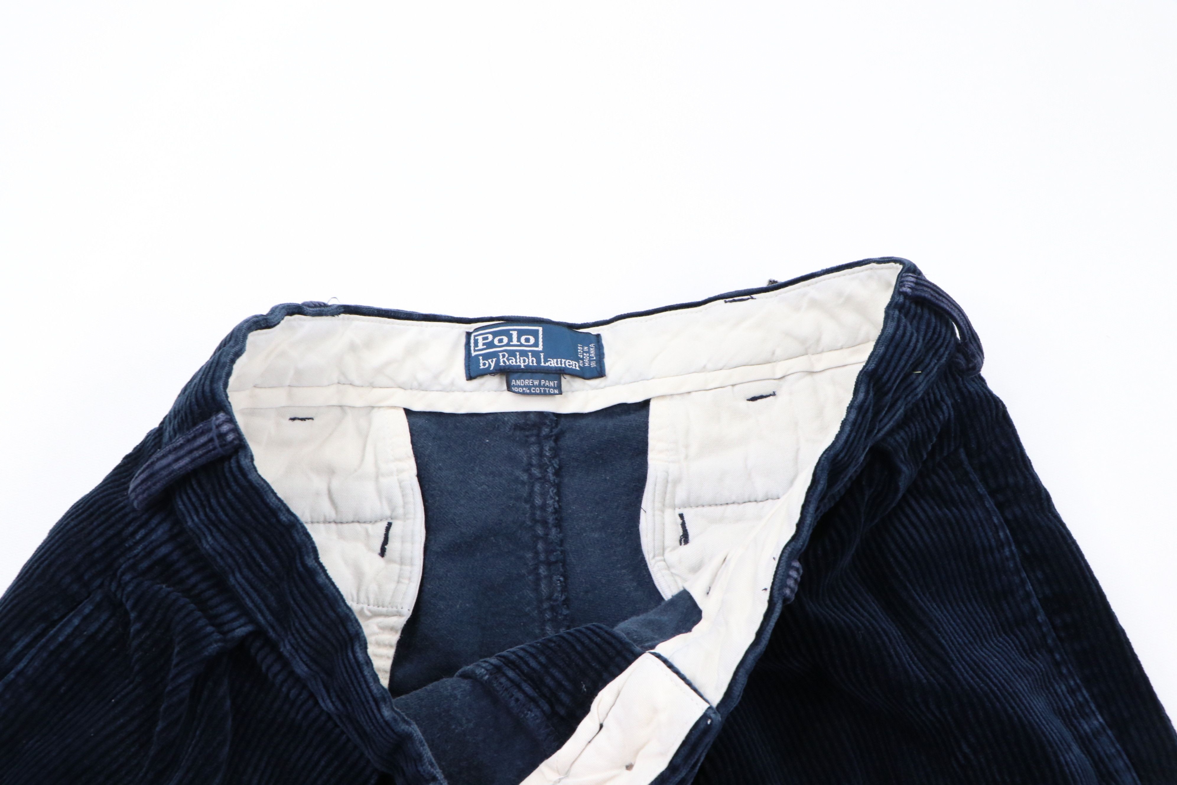 Ralph Lauren Vintage 90s Ralph Lauren Andrew Heavyweight Corduroy Pants Size US 34 / EU 50 - 5 Thumbnail