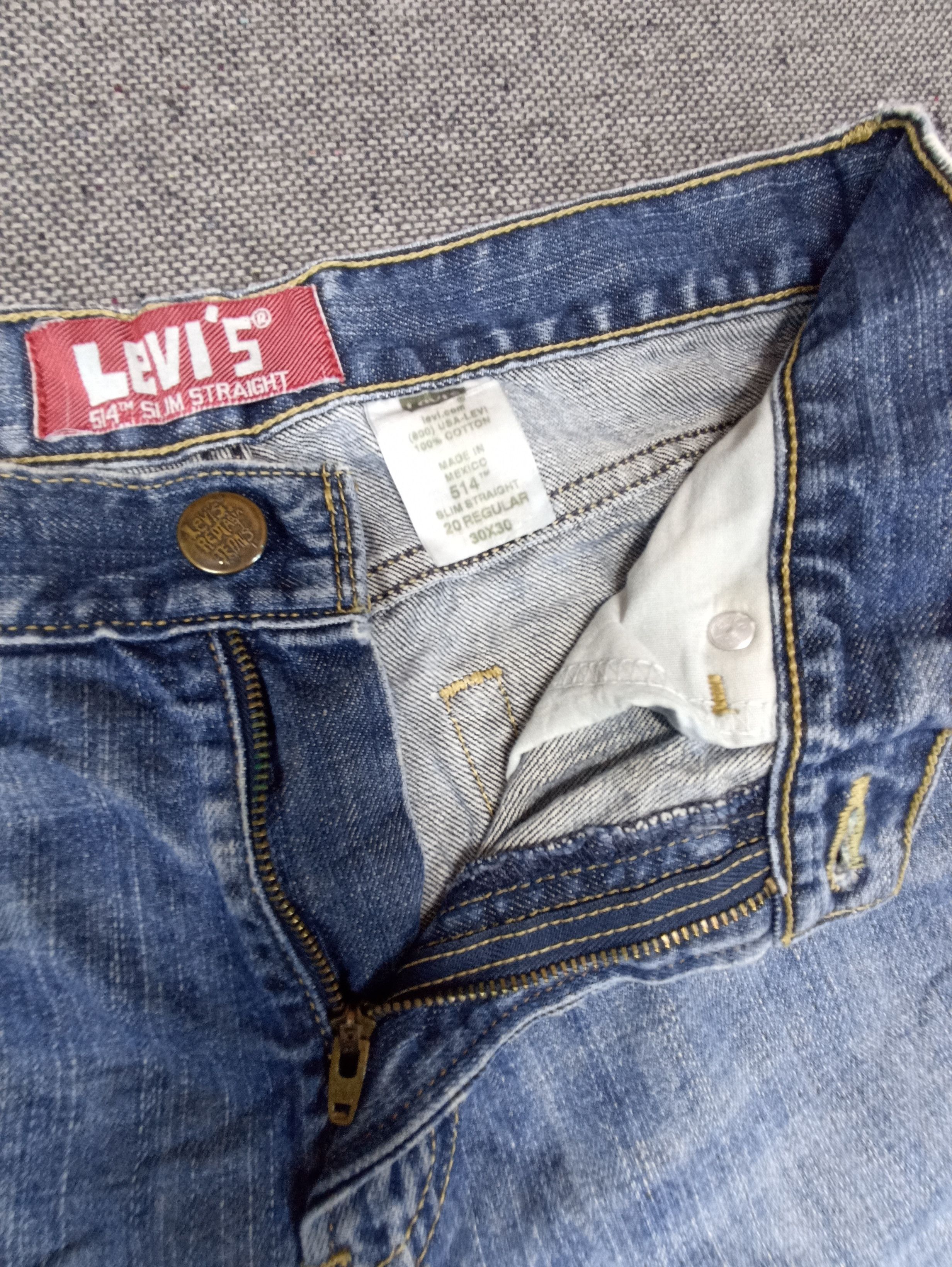Jean × Levi's × Vintage Vintage Levis 514 Red Tabs Jeans - J174 Size US 30 / EU 46 - 3 Thumbnail