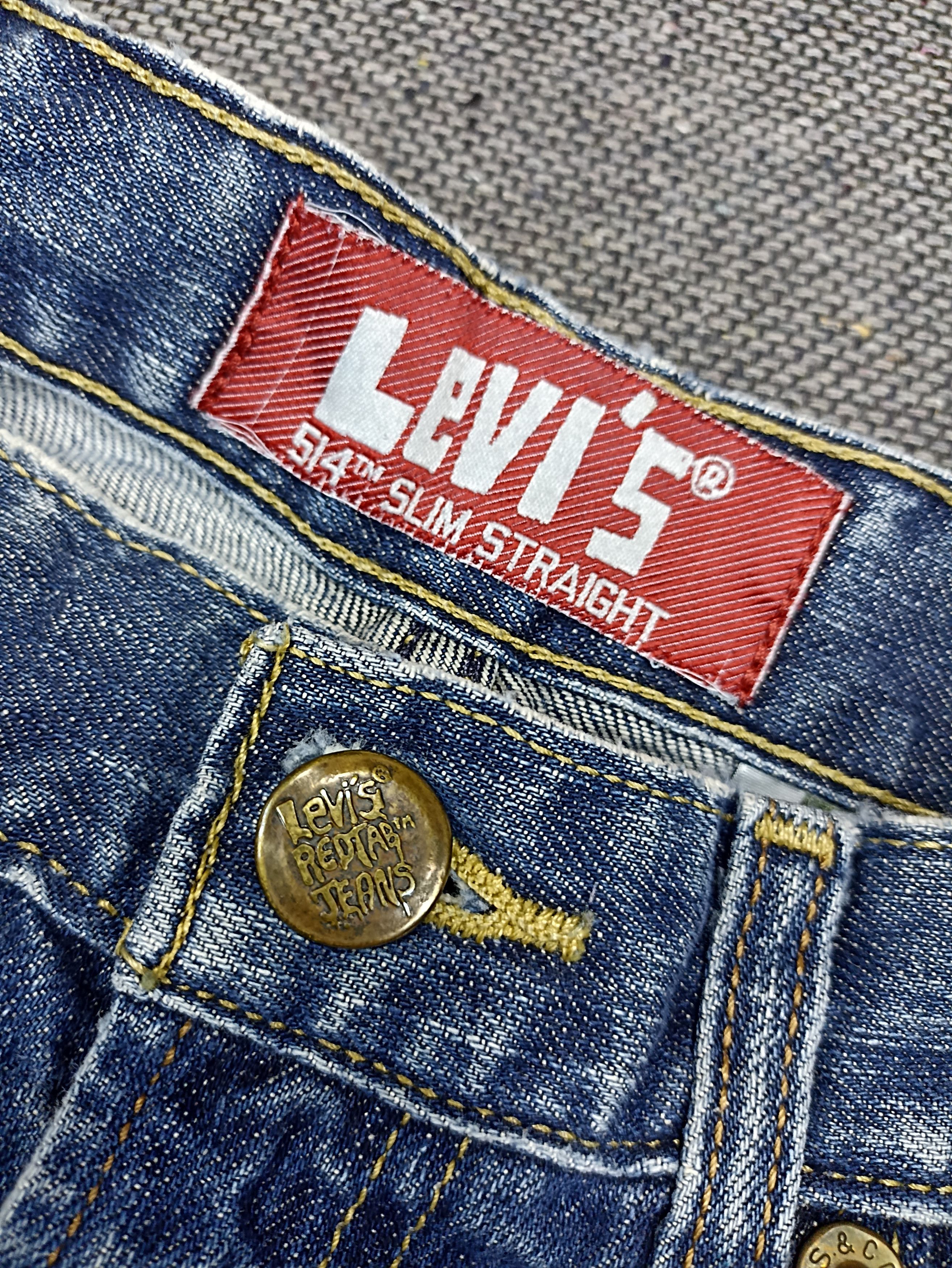 Jean × Levi's × Vintage Vintage Levis 514 Red Tabs Jeans - J174 Size US 30 / EU 46 - 9 Thumbnail