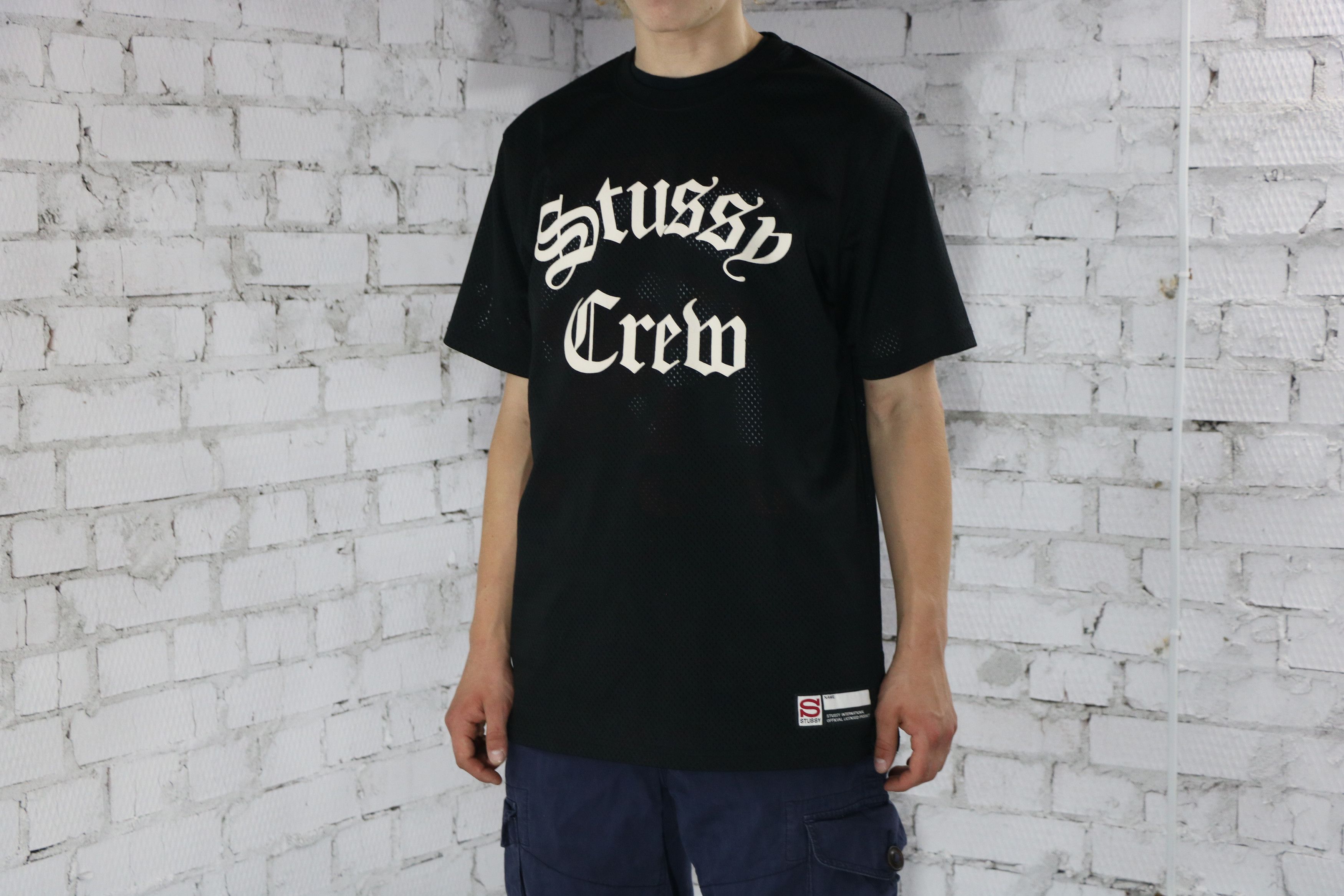 Stussy STUSSY TEAM 80 JERSEY BLACK | Grailed