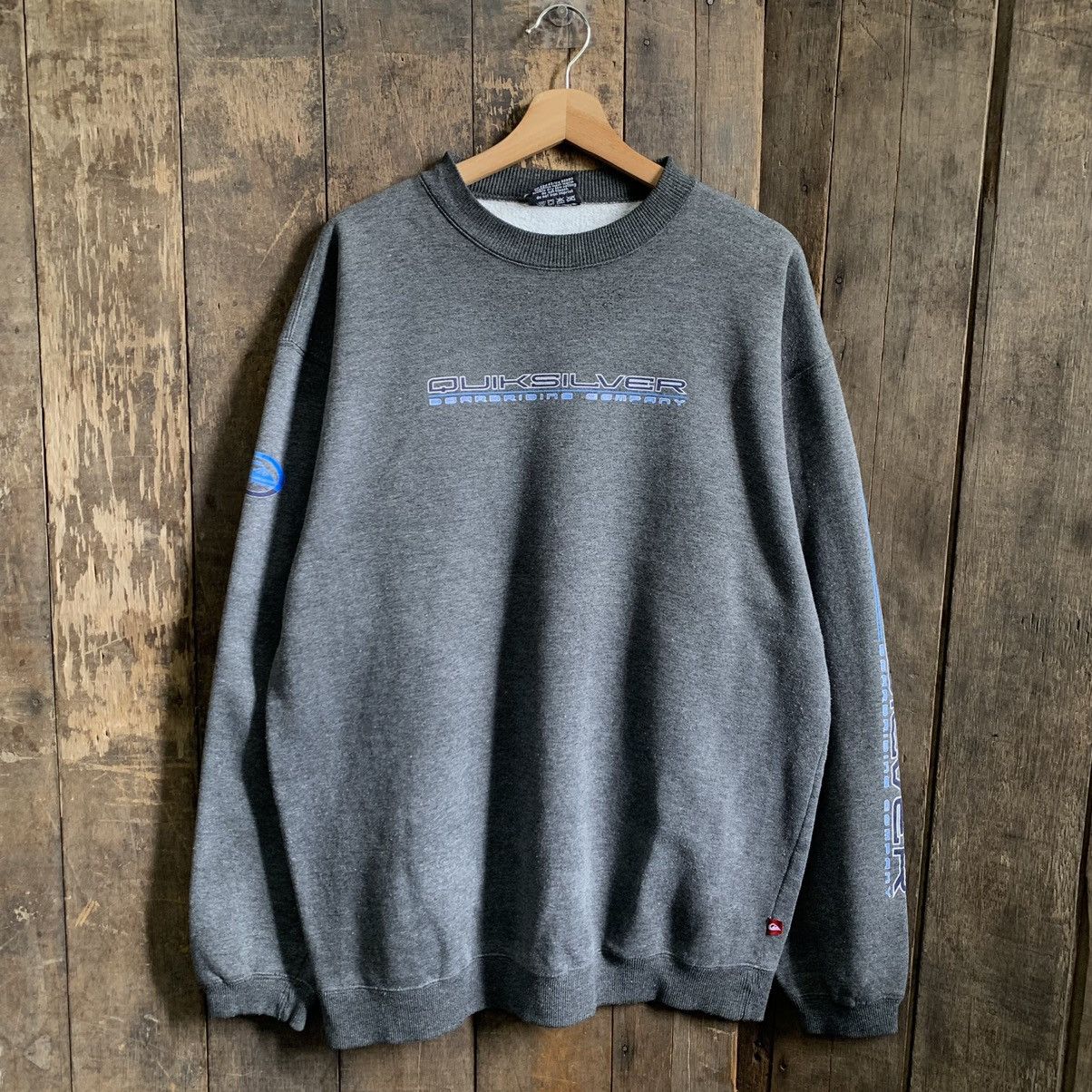 Quiksilver Vintage Quiksilver Crewneck Sweatshirt Size US XL / EU 56 / 4 - 2 Thumbnail