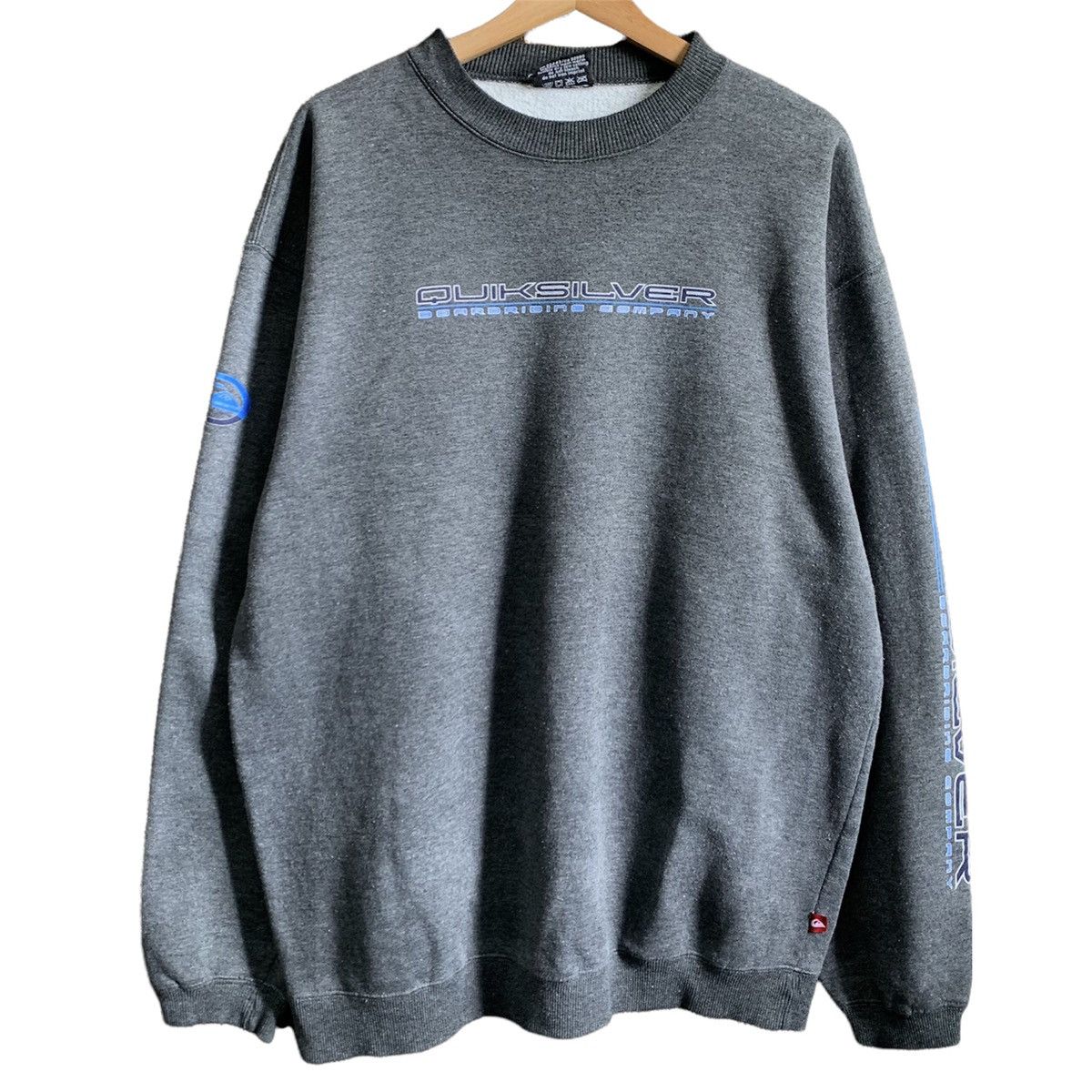 Quiksilver Vintage Quiksilver Crewneck Sweatshirt Size US XL / EU 56 / 4 - 1 Thumbnail