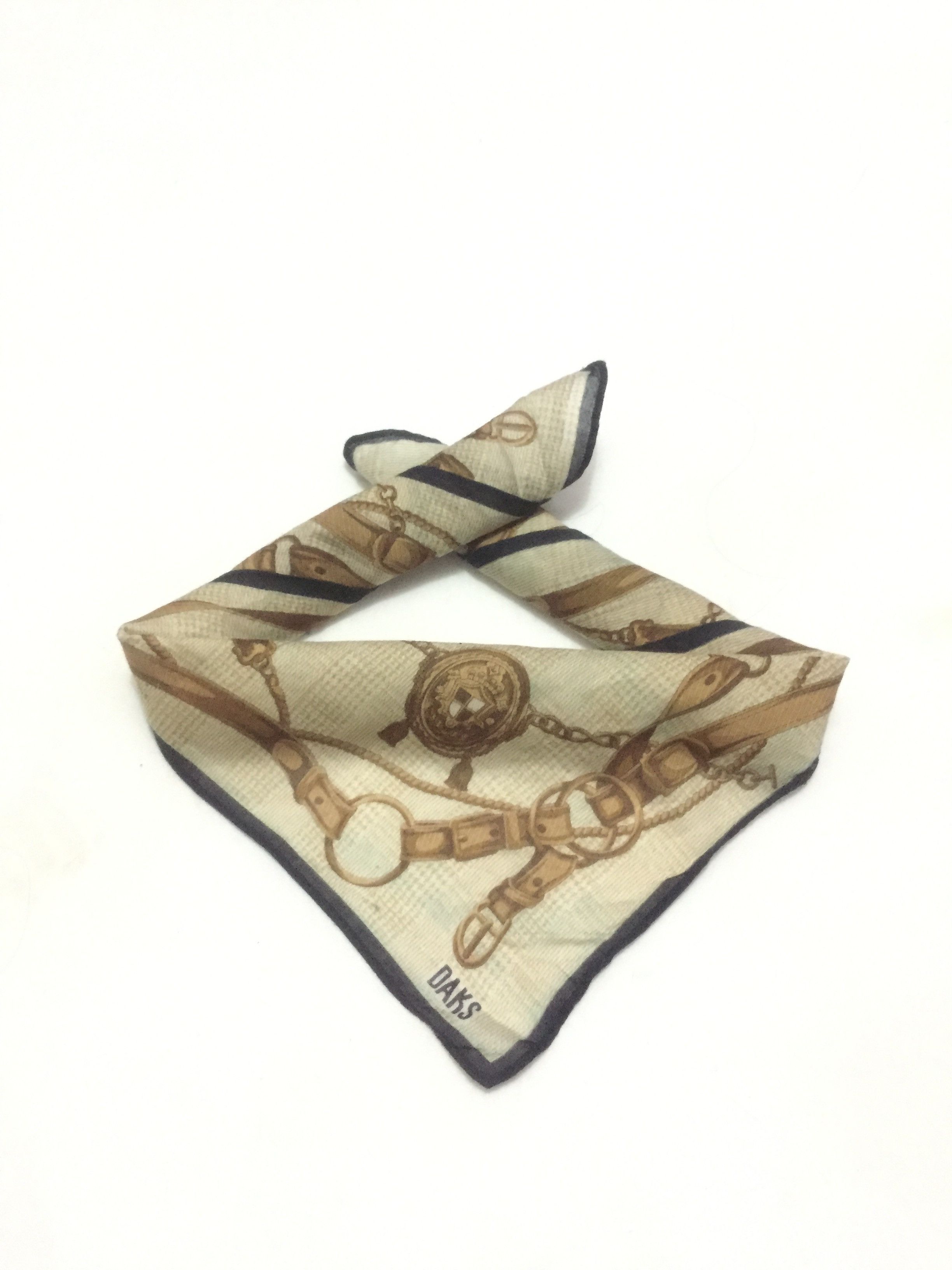 DAKS Daks Vintage Bandana Handkerchief Size ONE SIZE - 1 Thumbnail