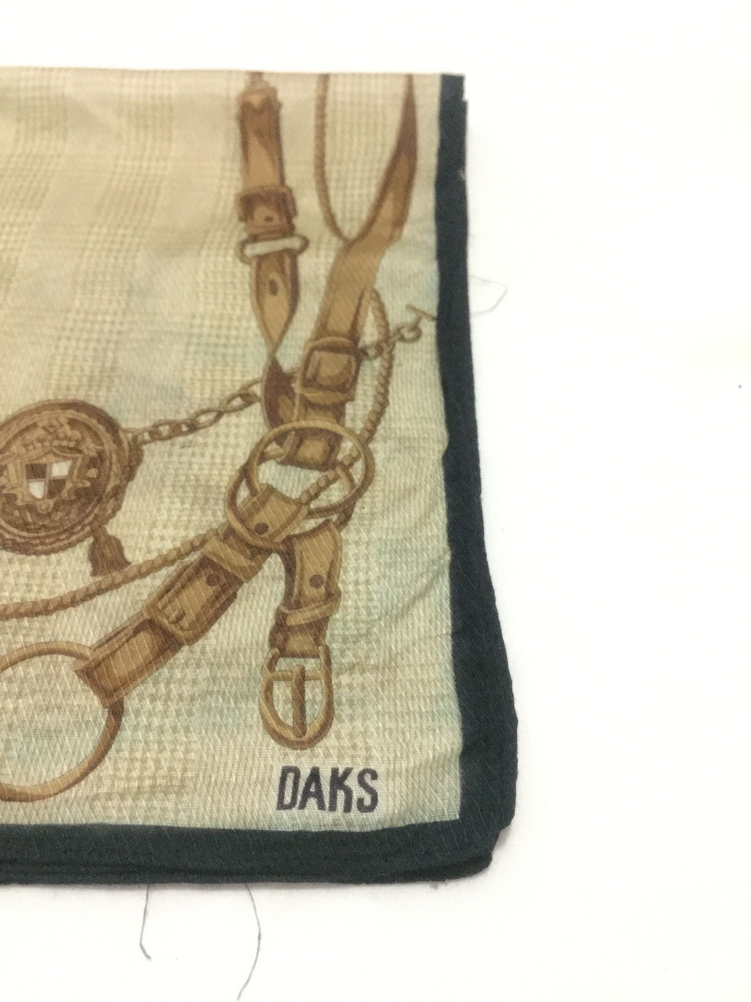 DAKS Daks Vintage Bandana Handkerchief Size ONE SIZE - 3 Thumbnail