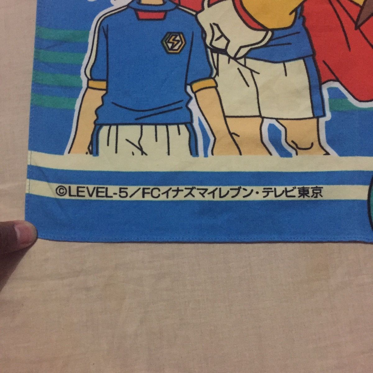 Japanese Brand Inazuma Eleven Rare Cartoon Japan Handkerchief Bandana Size ONE SIZE - 8 Thumbnail