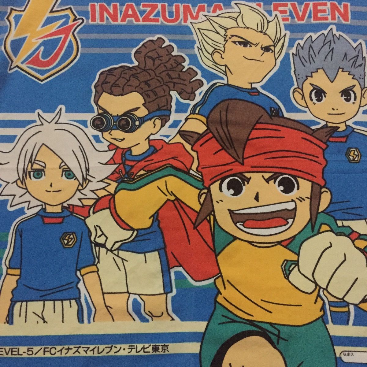 Japanese Brand Inazuma Eleven Rare Cartoon Japan Handkerchief Bandana Size ONE SIZE - 7 Thumbnail