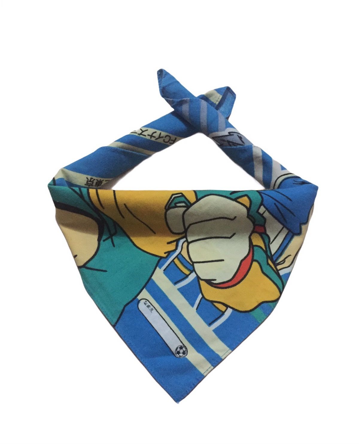 Japanese Brand Inazuma Eleven Rare Cartoon Japan Handkerchief Bandana Size ONE SIZE - 4 Thumbnail