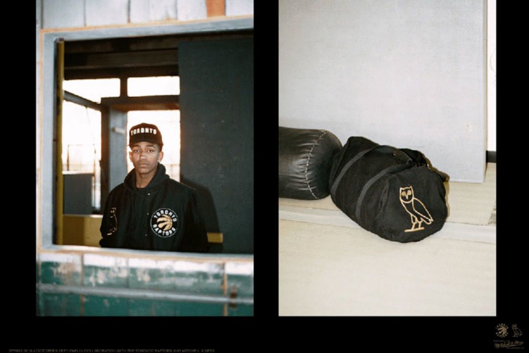 Mitchell & Ness OVO x Mitchell & Ness x Raptors x NBA Duffle Bag 2015 Size ONE SIZE - 5 Thumbnail