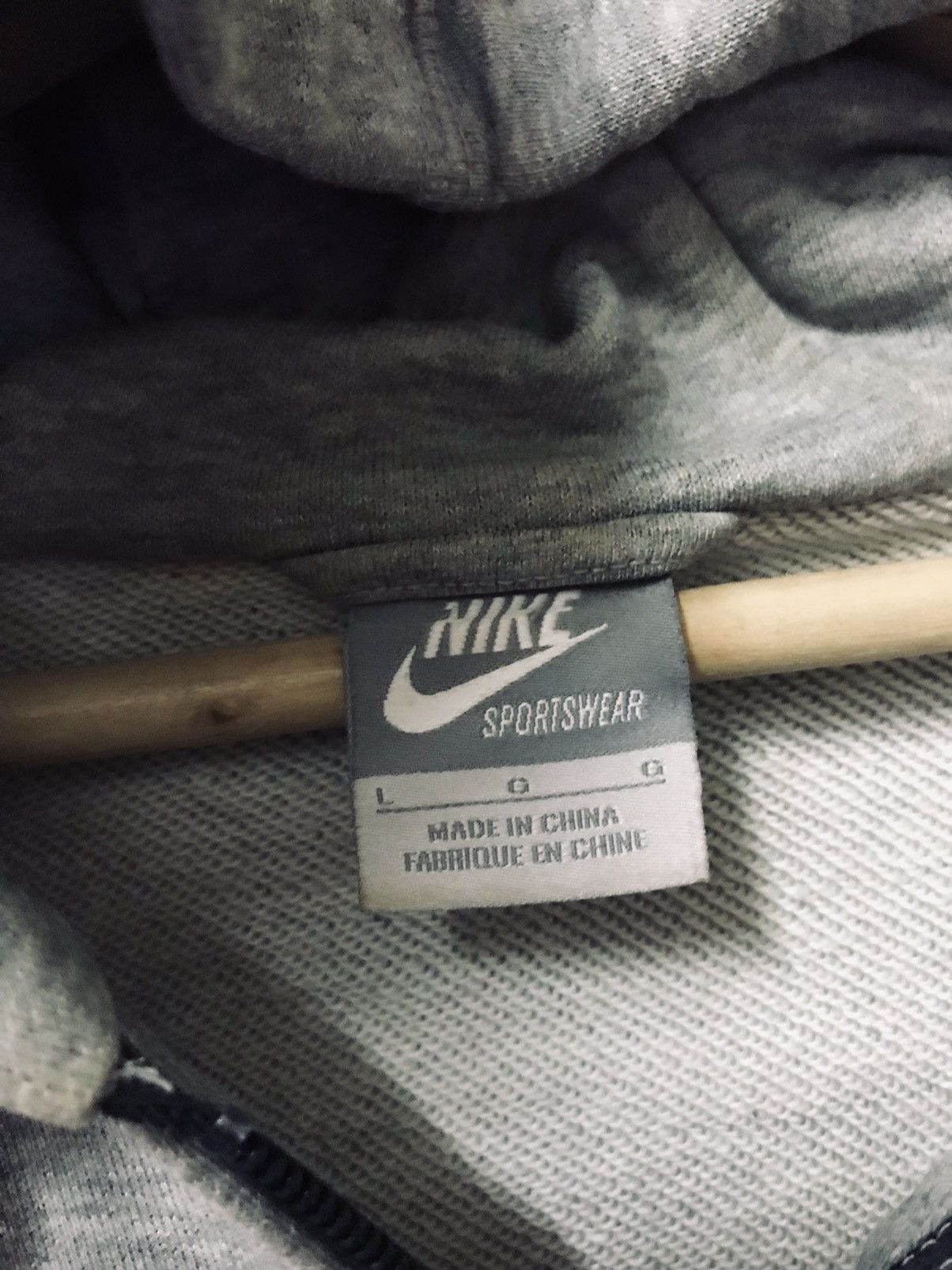 Nike Nike Big Logo Sweater Fullzip Size US L / EU 52-54 / 3 - 5 Thumbnail