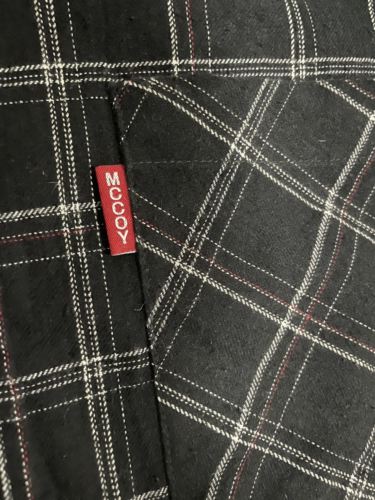 Flannel Vintage McCoy Gill Technical Apparel Distressed Boxy Flannel Size US L / EU 52-54 / 3 - 12 Thumbnail