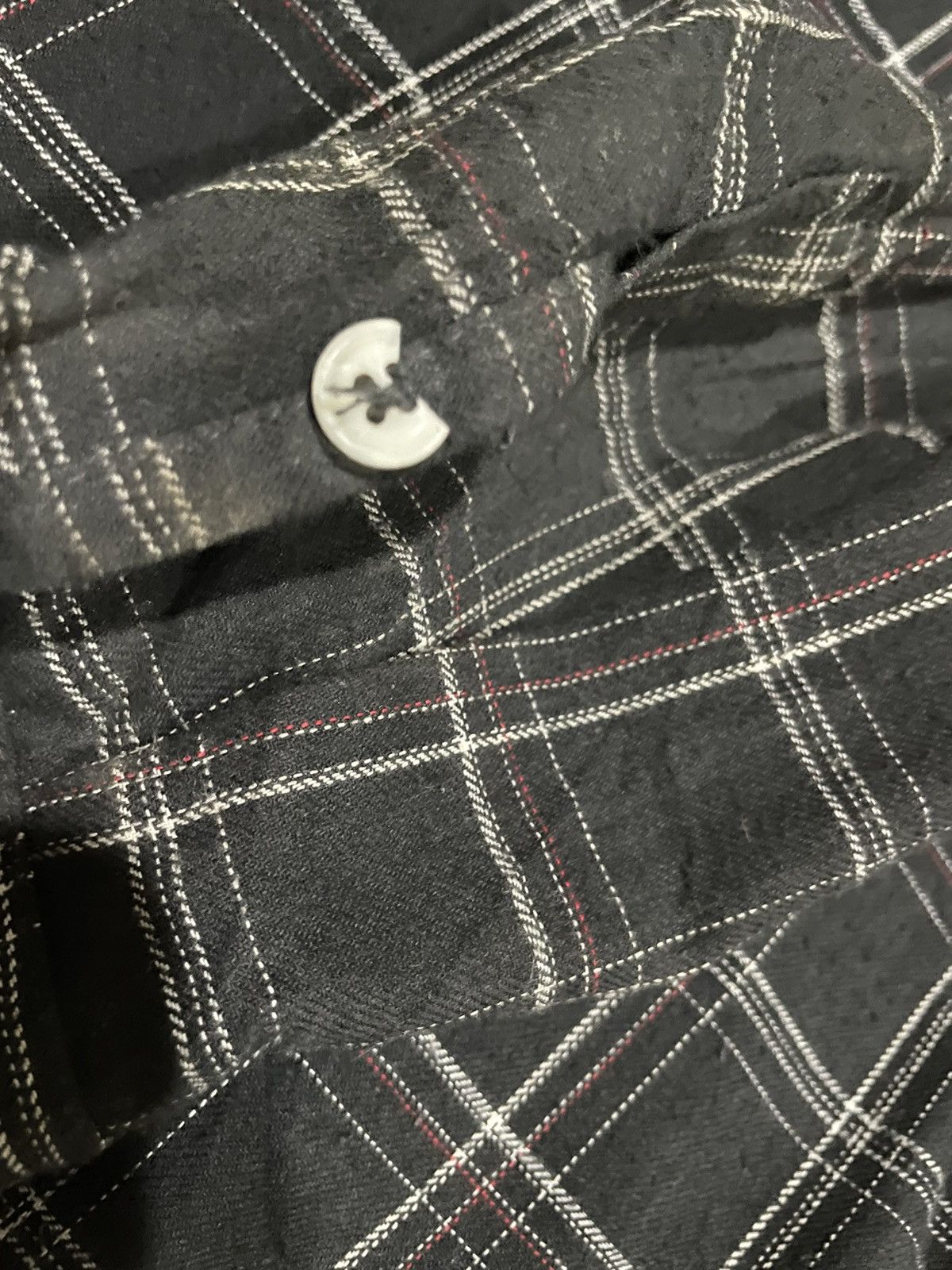 Flannel Vintage McCoy Gill Technical Apparel Distressed Boxy Flannel Size US L / EU 52-54 / 3 - 14 Thumbnail