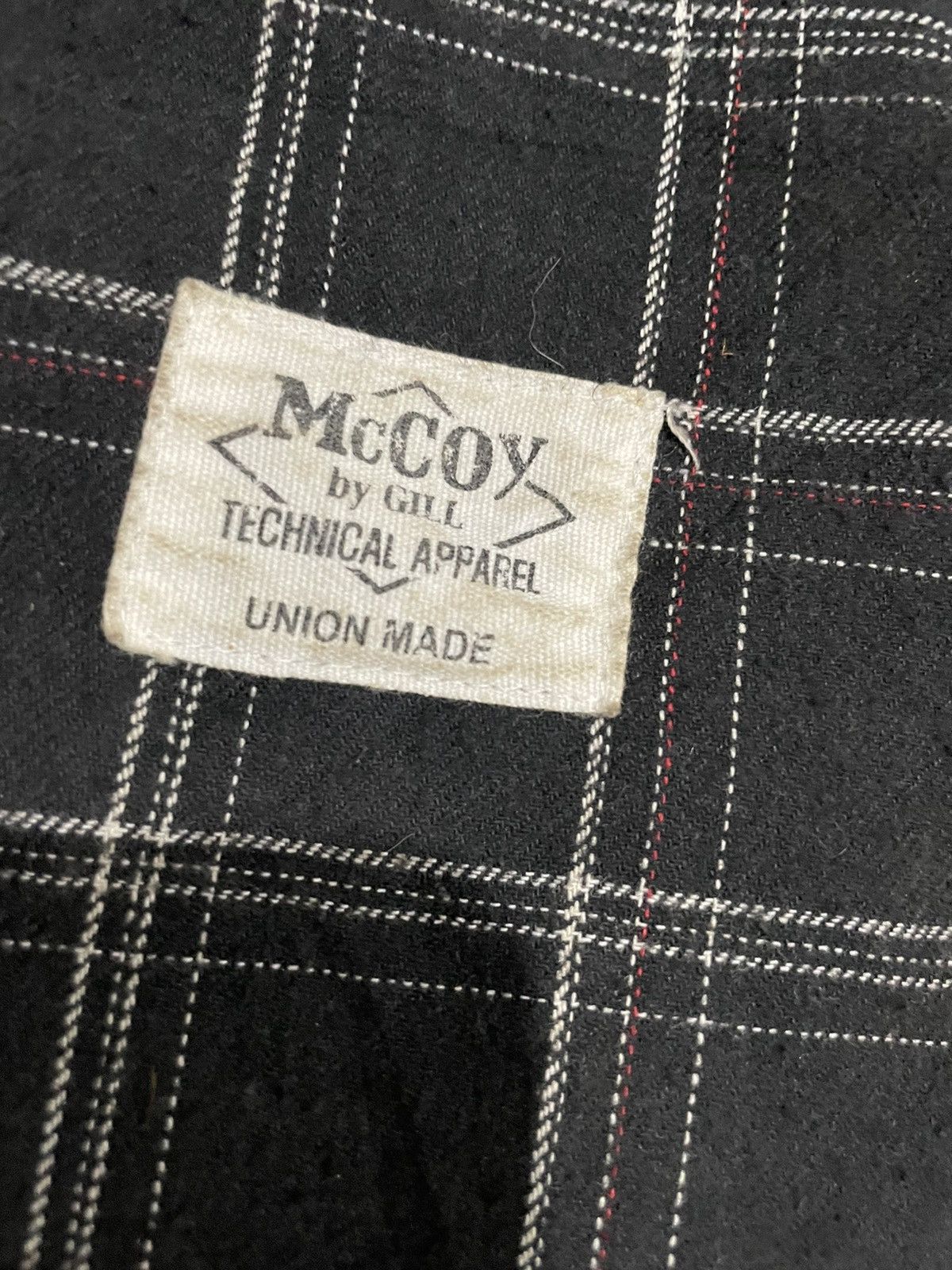Flannel Vintage McCoy Gill Technical Apparel Distressed Boxy Flannel Size US L / EU 52-54 / 3 - 11 Thumbnail