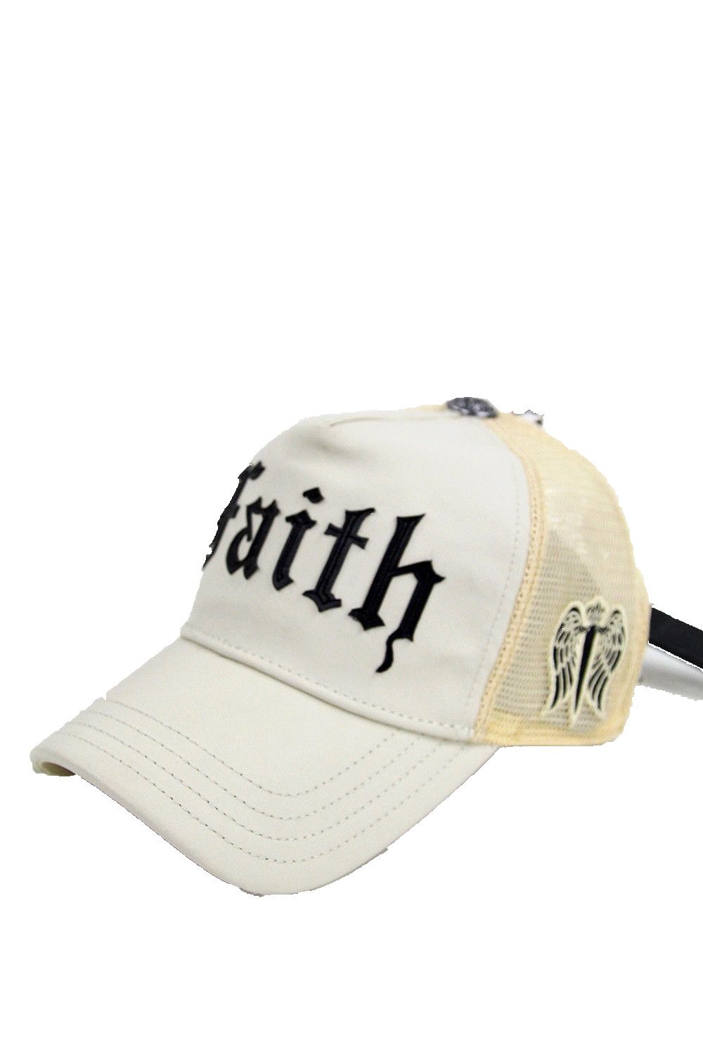 Faith Connexion Saying outlet Distressed Adjustable Trucker Cap