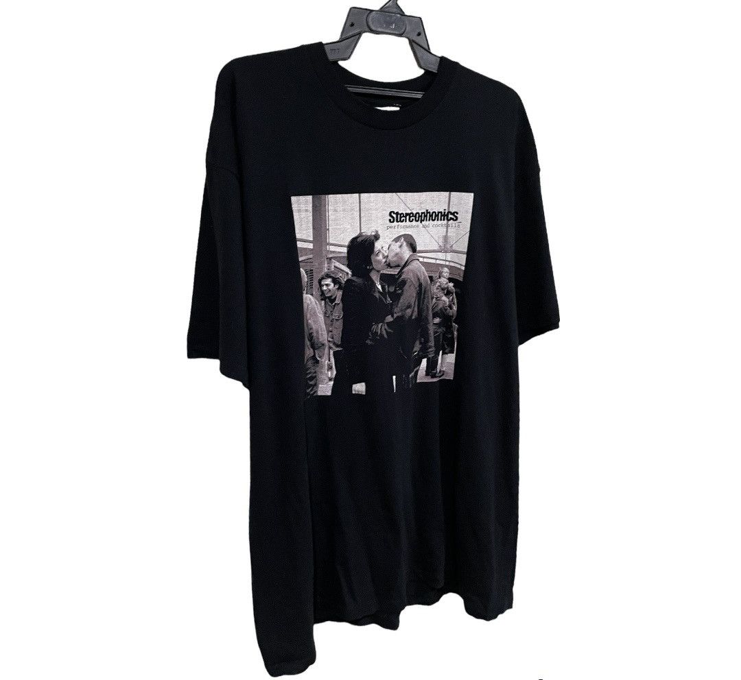 All Sport Vintage 90s Streophonics Perfomance and Coctails Album Tee Size US XL / EU 56 / 4 - 6 Thumbnail