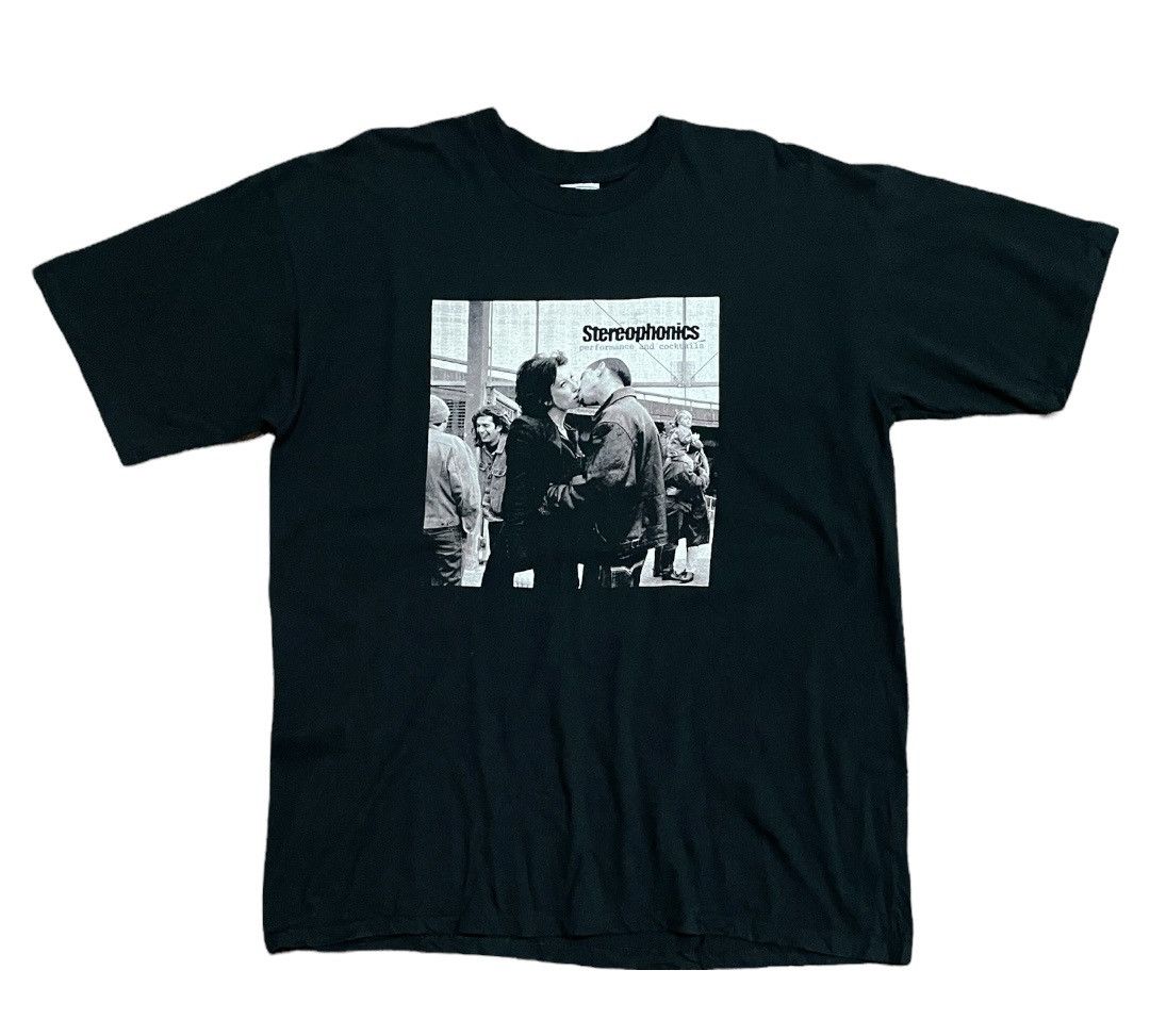 All Sport Vintage 90s Streophonics Perfomance and Coctails Album Tee Size US XL / EU 56 / 4 - 2 Thumbnail