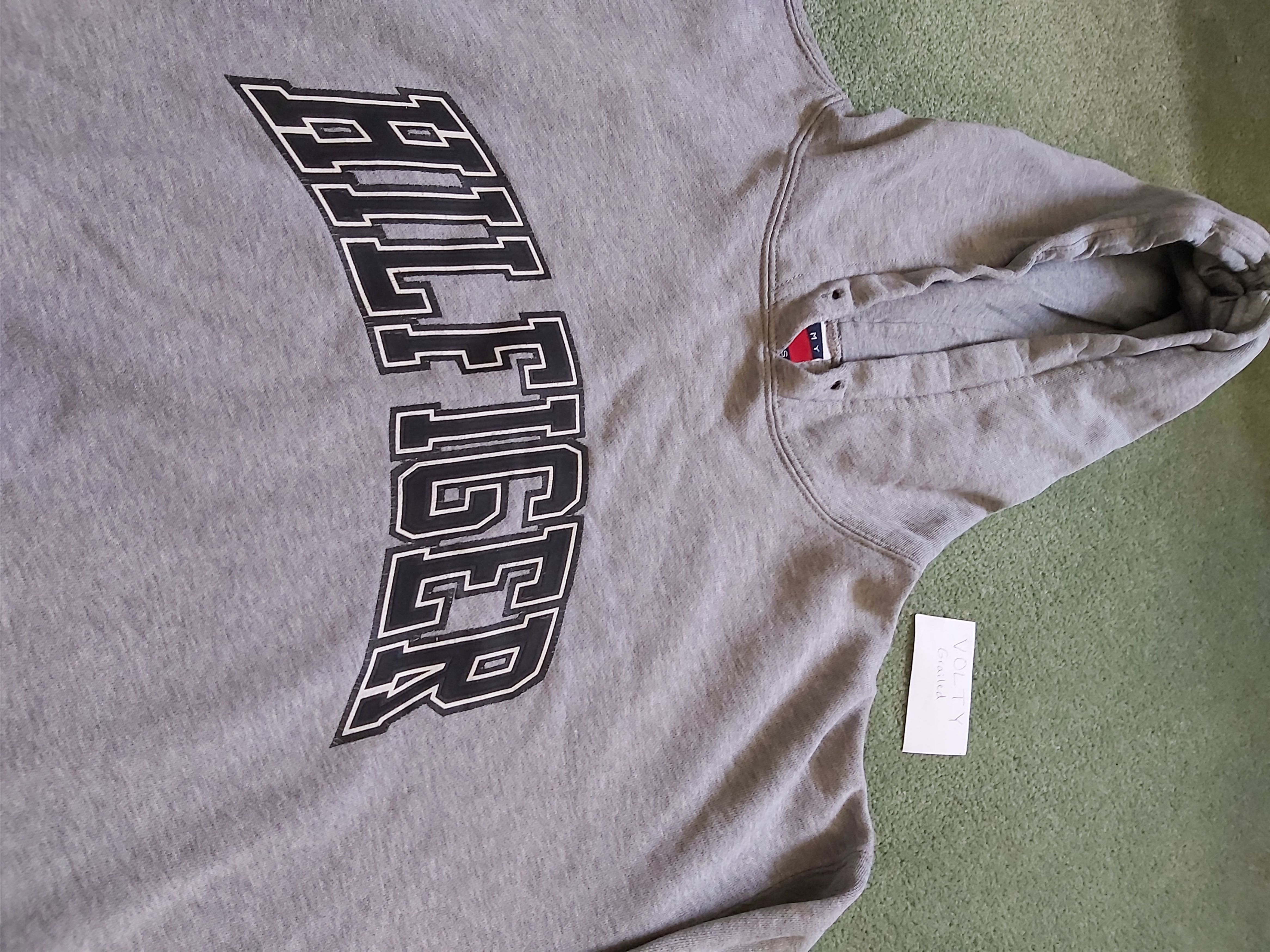 Tommy Hilfiger Vintage Tommy Hilfiger Gray Hoodie Size US XL / EU 56 / 4 - 2 Thumbnail