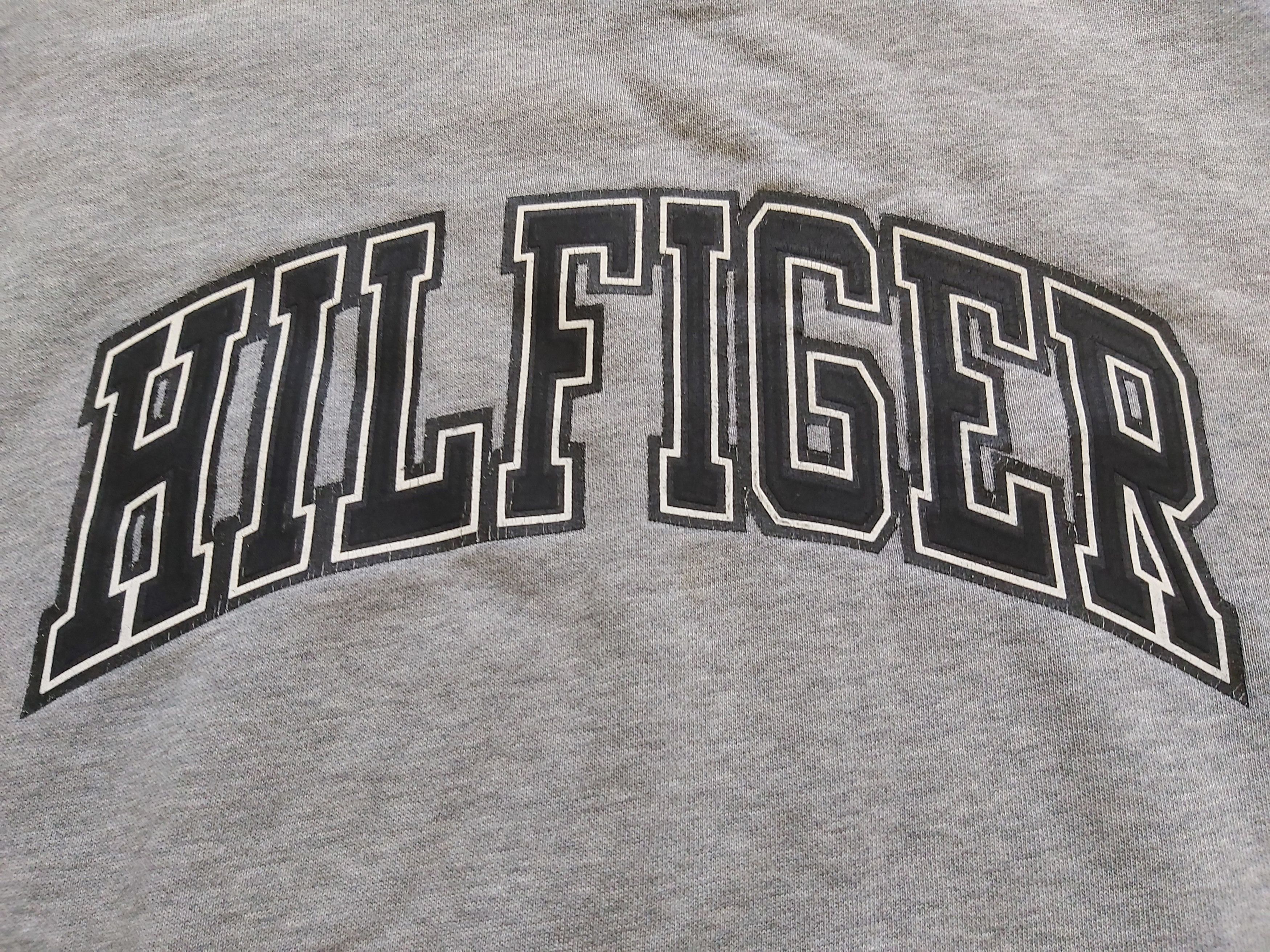 Tommy Hilfiger Vintage Tommy Hilfiger Gray Hoodie Size US XL / EU 56 / 4 - 3 Thumbnail