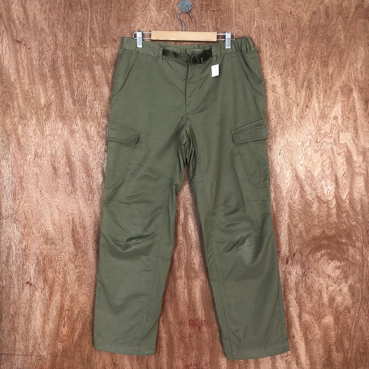 image of Phoenix Clothing Pheonix Green Multipocket Cargo Pants 2100, Men's (Size 30)