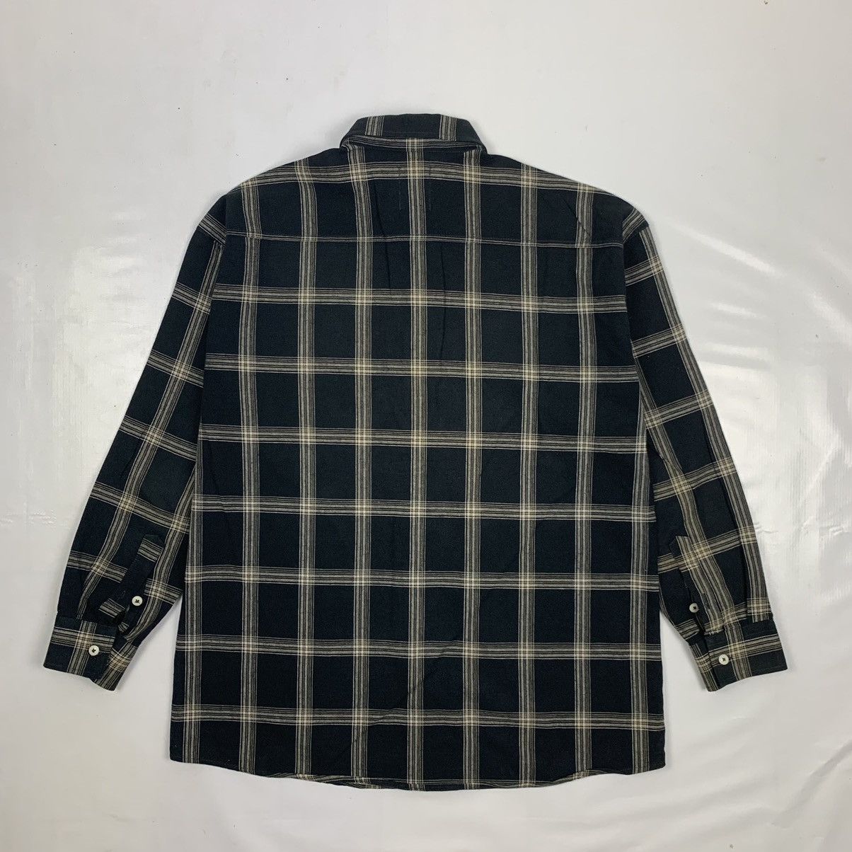 The Real McCoy's Vintage Designer Mc Coy Industry Button Up Shirt Size US L / EU 52-54 / 3 - 7 Thumbnail