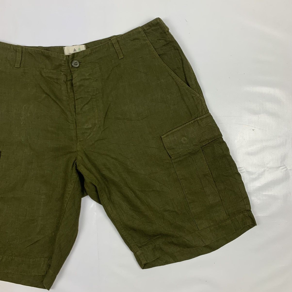 Designer × Vintage Vintage France Designer Tactical Casual Cargo Short Pants Size US 35 - 3 Thumbnail