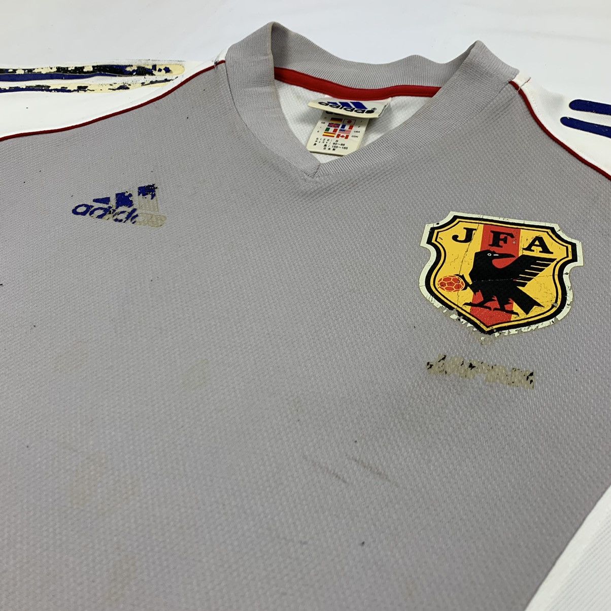 Adidas Vintage Adidas Japan National Team Jersey Size US S / EU 44-46 / 1 - 6 Thumbnail