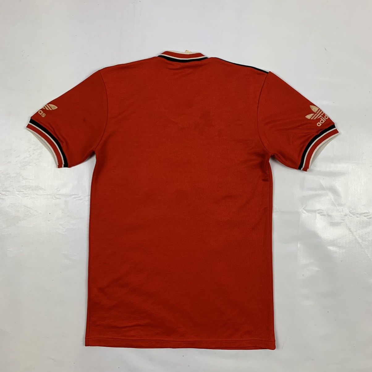 Adidas Vintage 1984 Manchester United Sharp Adidas Jersey Size US XXS / EU 40 - 6 Thumbnail