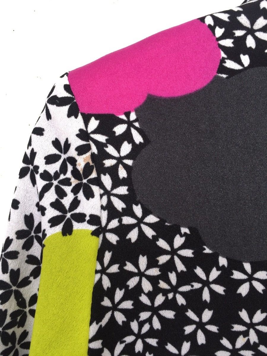 Hanae Mori × Japanese Brand × Vintage Vintage Hanae Mori Overprint Jacket Size US S / EU 44-46 / 1 - 4 Thumbnail