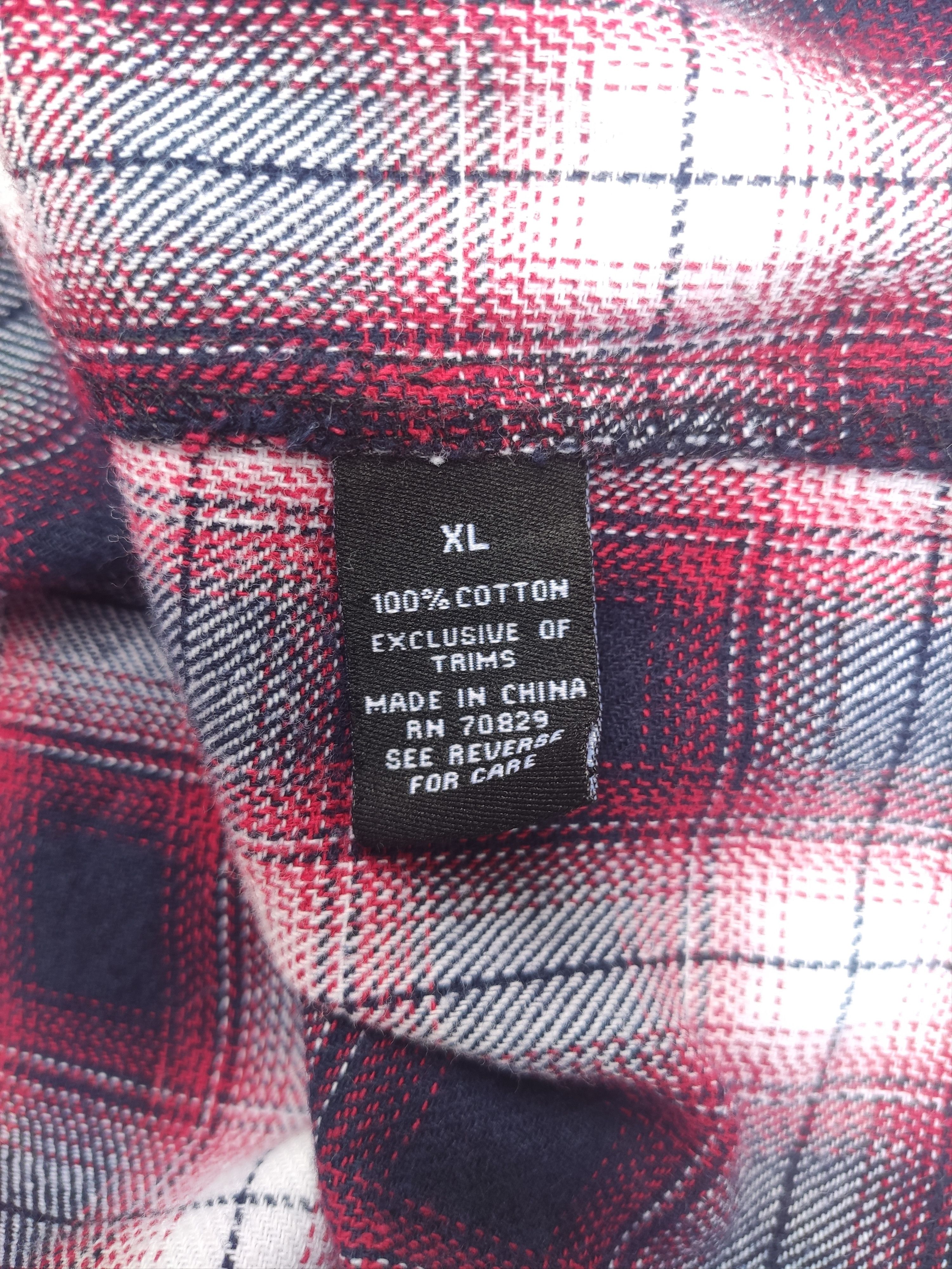 Flannel × Japanese Brand rue21 Plaid Tartan Checked Flannel Button Ups Shirt Size US L / EU 52-54 / 3 - 5 Thumbnail