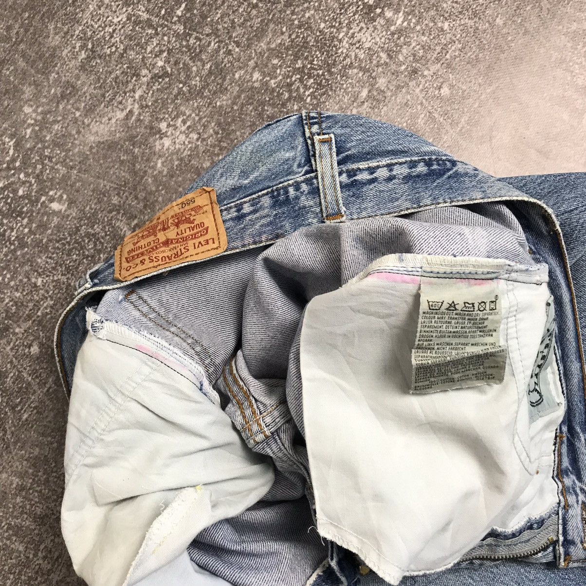Levi's Vintage 80’s Levi’s 550 Orange Tab 299 Button Jeans Size US 31 - 13 Thumbnail