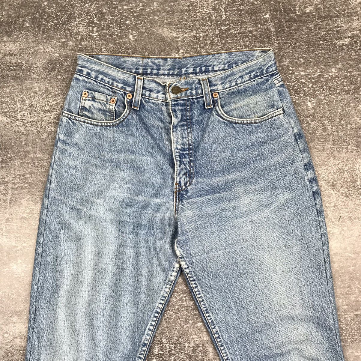 Levi's Vintage 80’s Levi’s 550 Orange Tab 299 Button Jeans Size US 31 - 5 Thumbnail