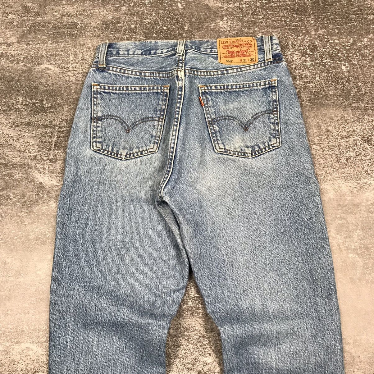 Levi's Vintage 80’s Levi’s 550 Orange Tab 299 Button Jeans Size US 31 - 3 Thumbnail